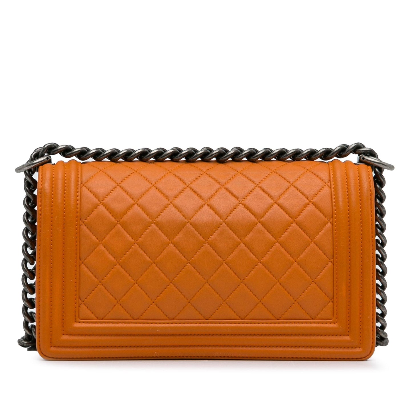 Chanel Medium Lambskin Boy Flap (SHG-yq2bEE) Crossbody