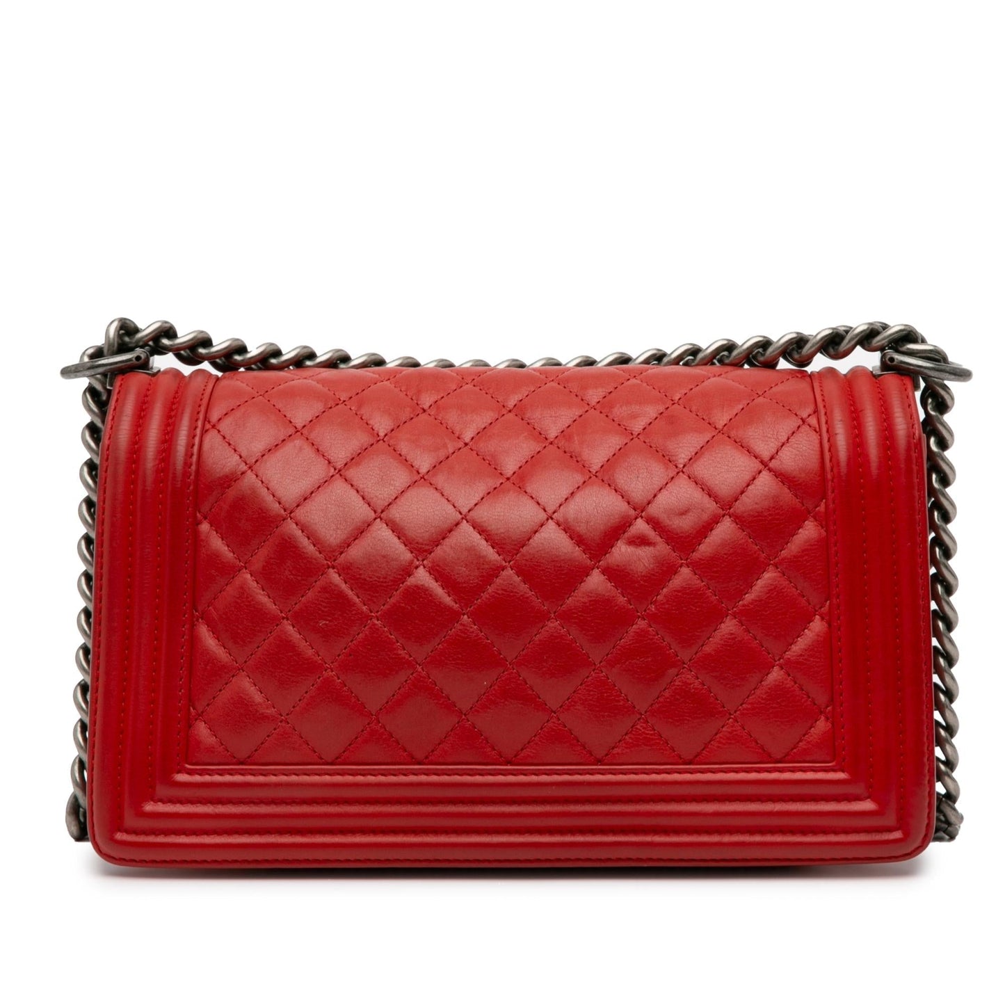 Chanel Medium Lambskin Boy Flap (SHG-INz5UJ) Crossbody