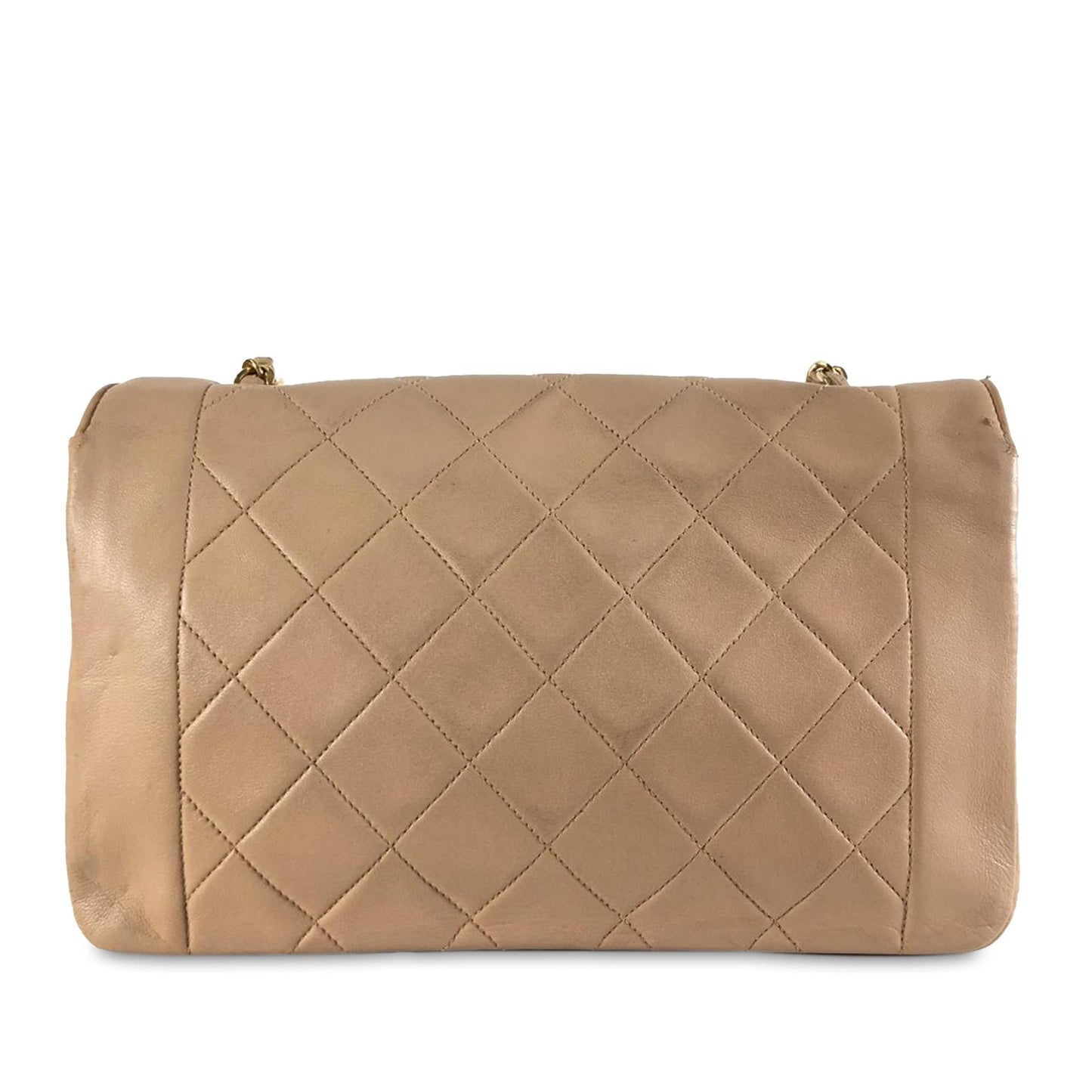 Chanel Medium Lambskin Diana Flap (SHG-wY7su4) Crossbody