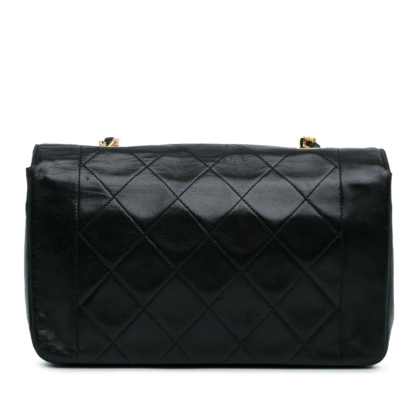 Chanel Medium Lambskin Diana Flap (SHG-YPOPPc) Crossbody