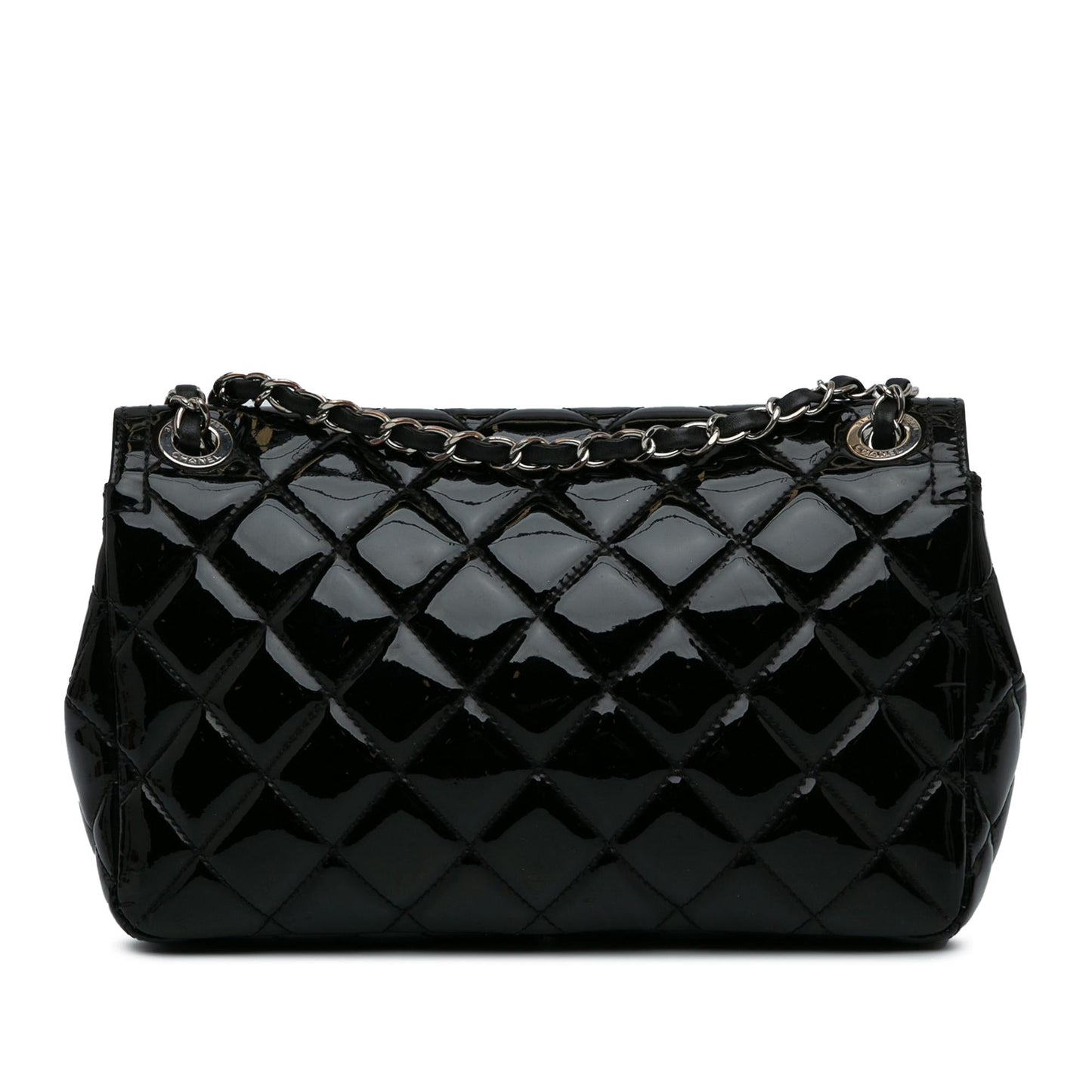 Chanel Medium Patent Coco Shine Flap (SHG-jeEdZZ)