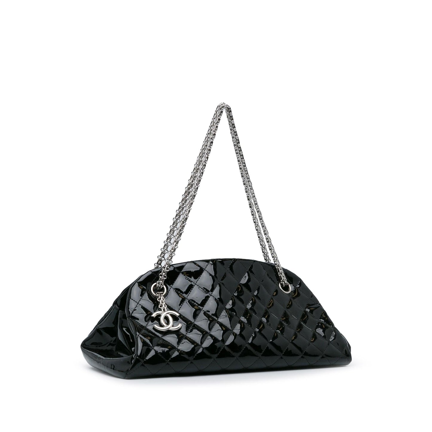 Chanel Medium Patent Just Mademoiselle Shoulder Bag (SHG-IKOedq)