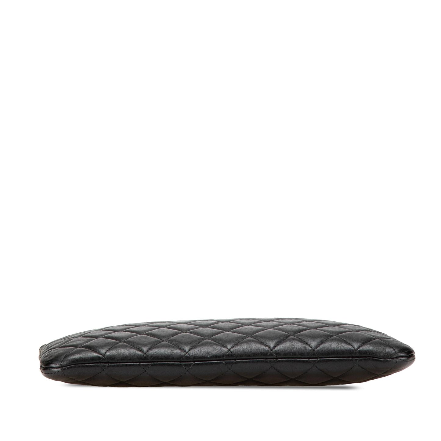 Chanel Medium Quilted Caviar Boy O Case Clutch