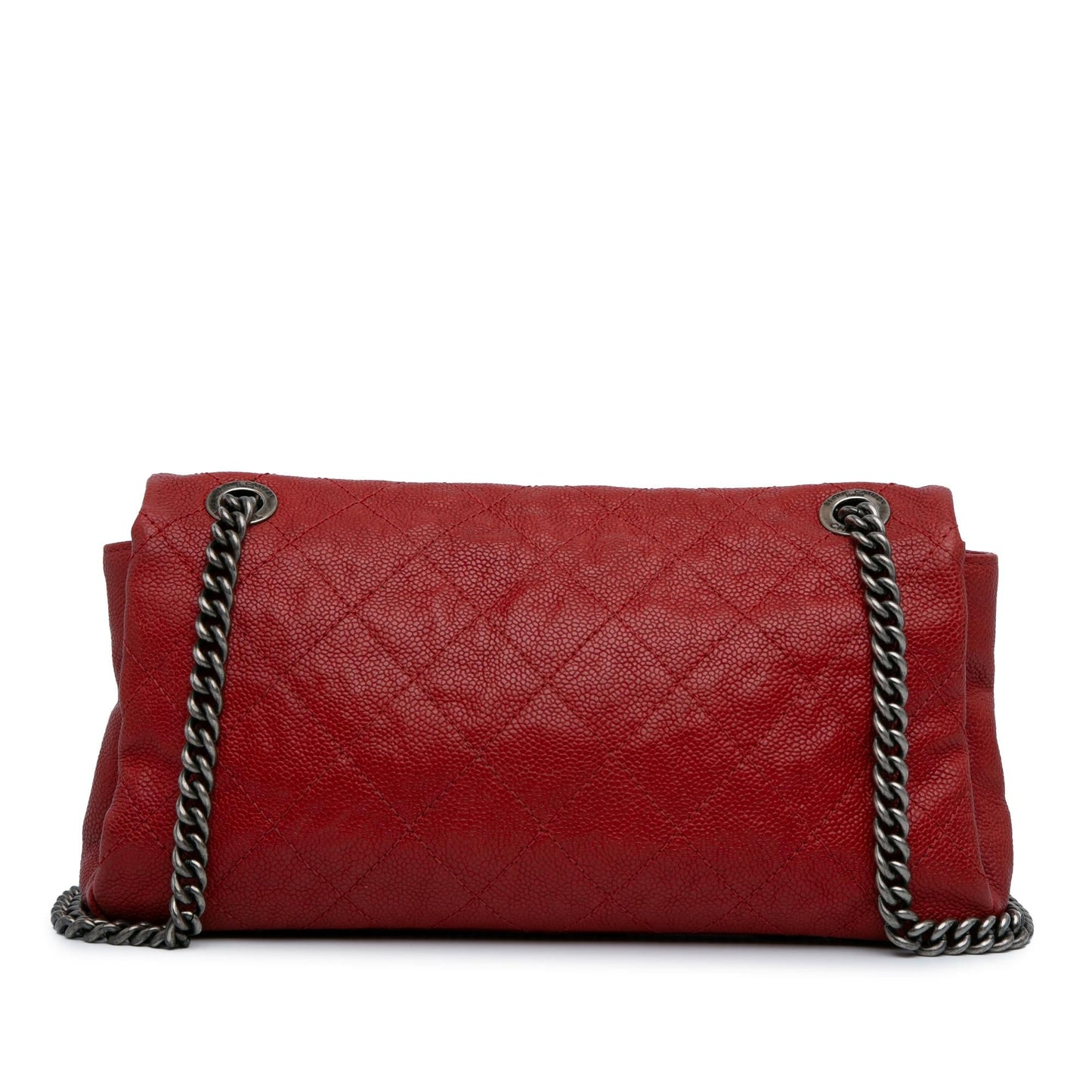 Chanel Medium Quilted Caviar Easy Flap (SHG-z0x1eb) Shoulder Bag