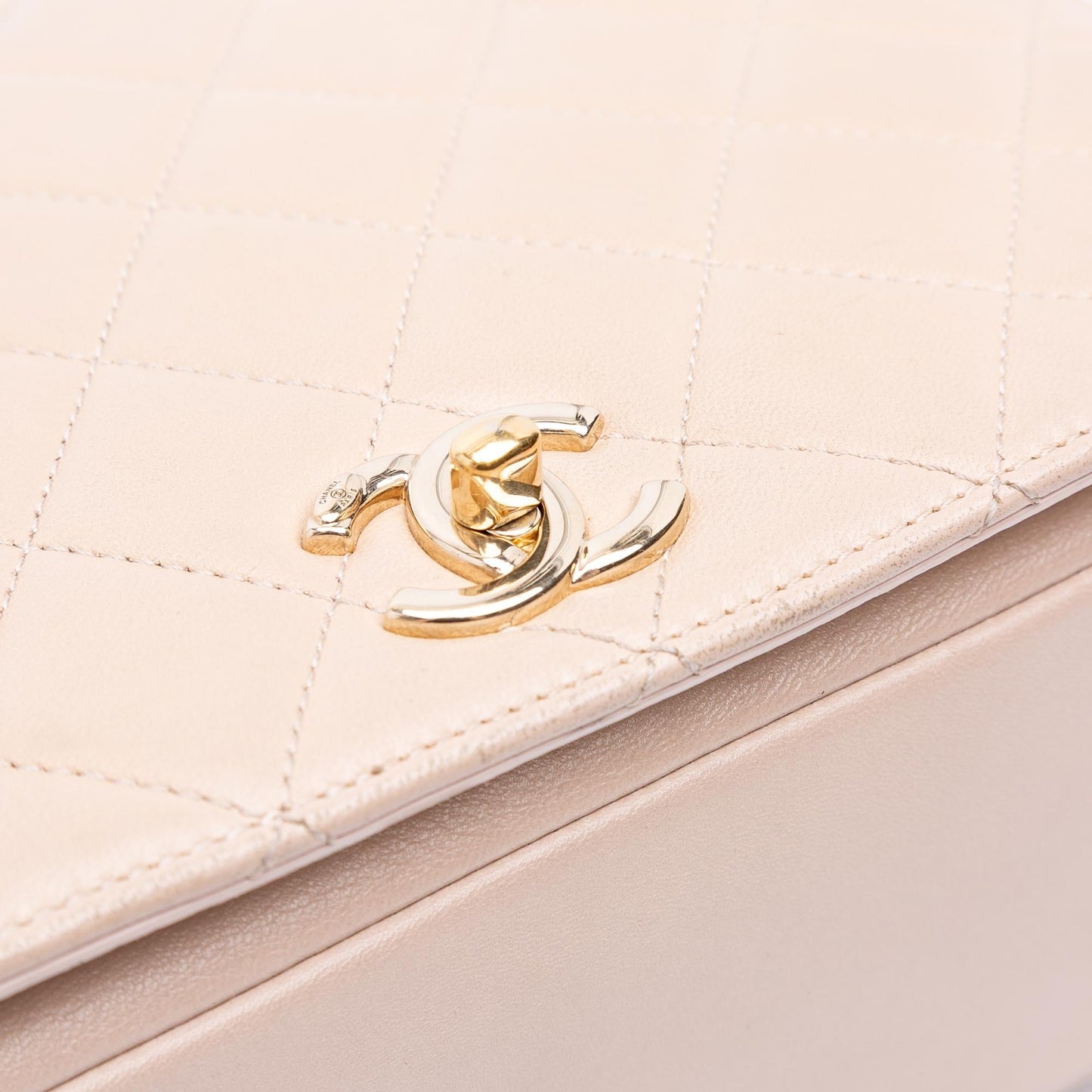 Chanel Medium Quilted Lambskin Carry Chic Flap