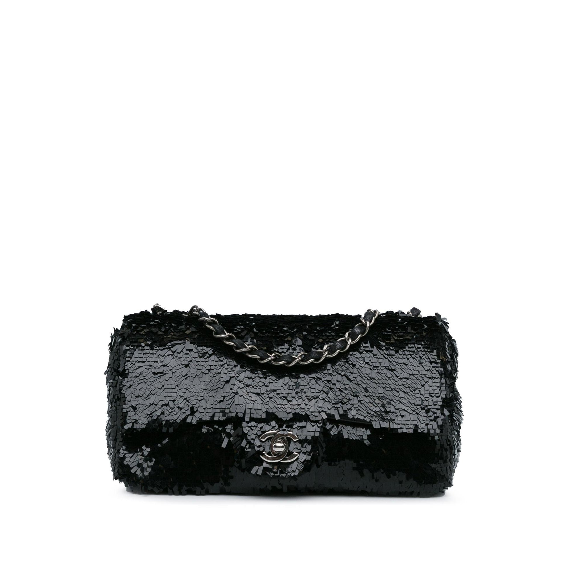 Chanel Medium Sequins Single Flap (SHG-8JoiTG) Shoulder Bag