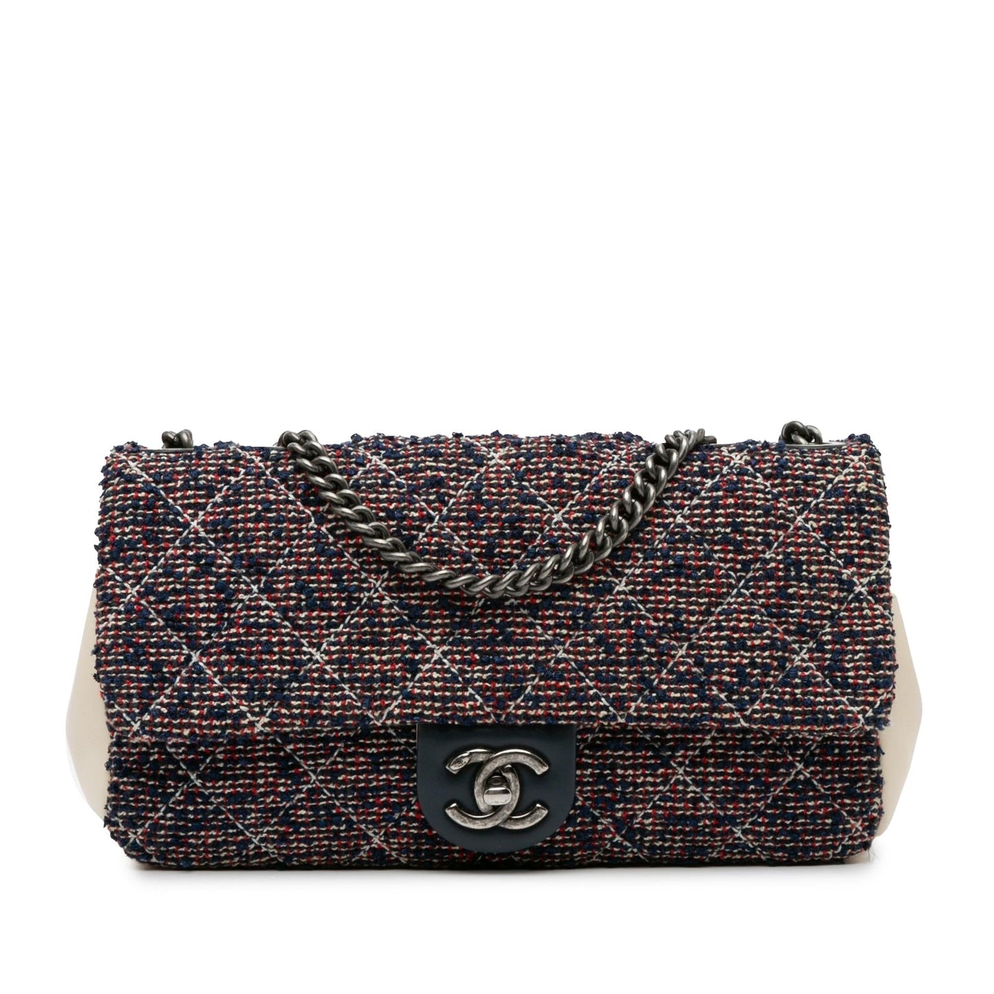 Chanel Medium Tweed Single Flap (SHG-2oV8gp) Crossbody