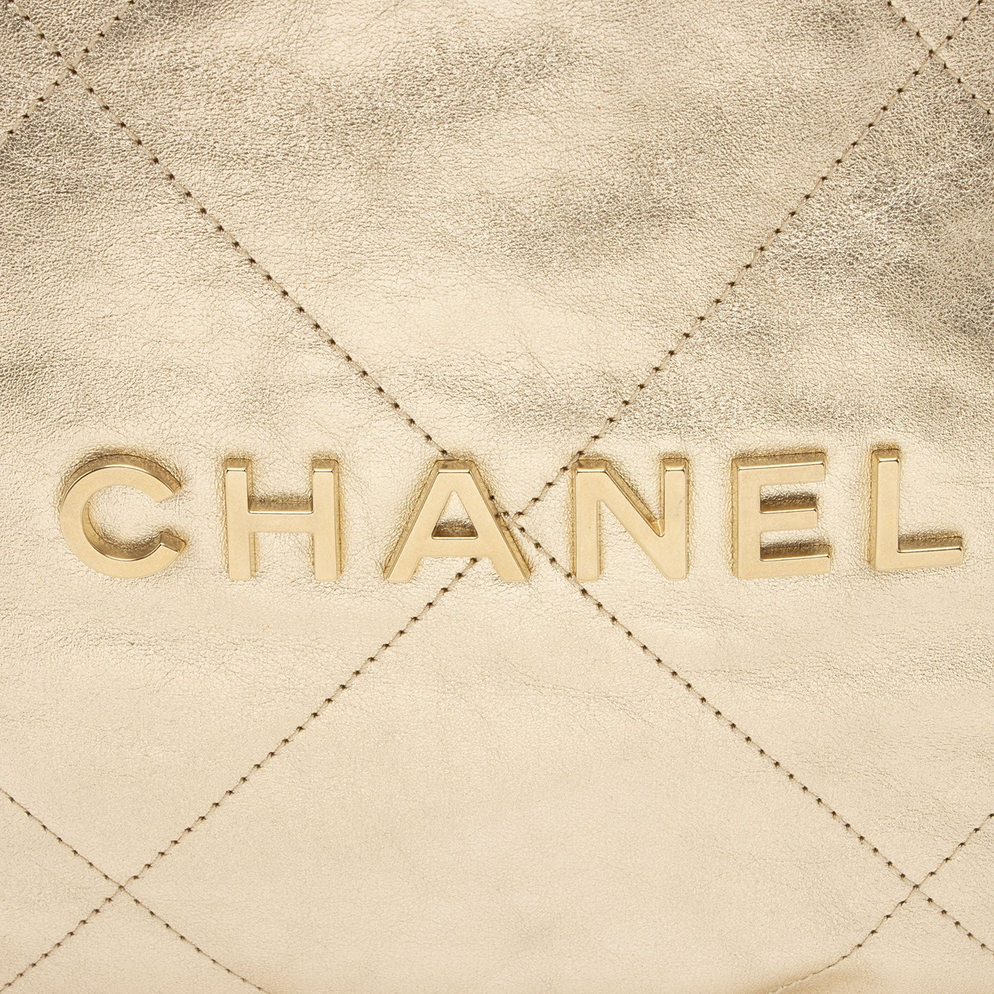 Chanel Metallic Calfskin Chanel 22 Small Shoulder Bag