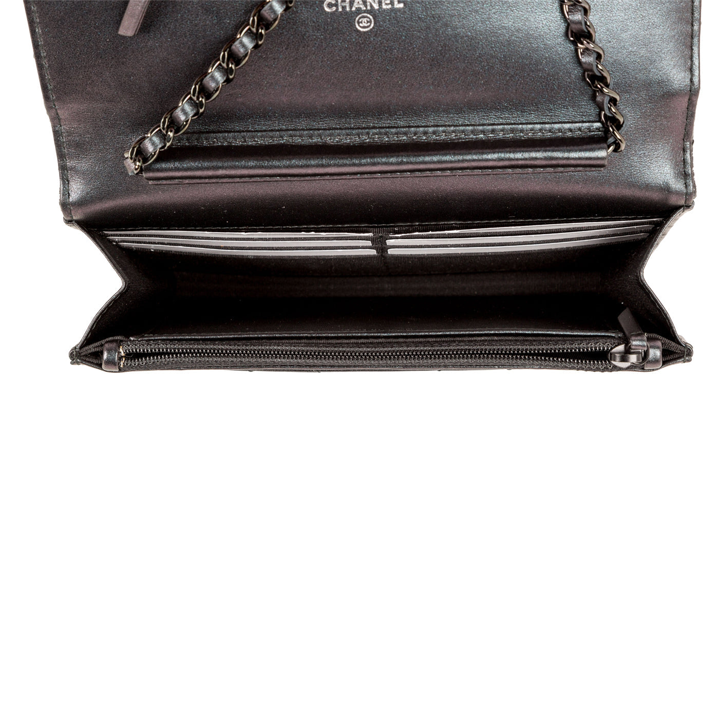 Chanel So Black Wallet on Chain - Patent