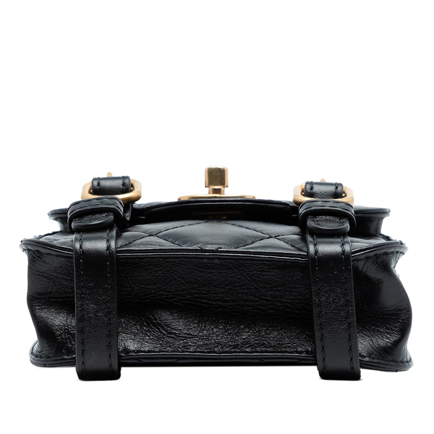 Chanel Mini Aged Calfskin City School Flap