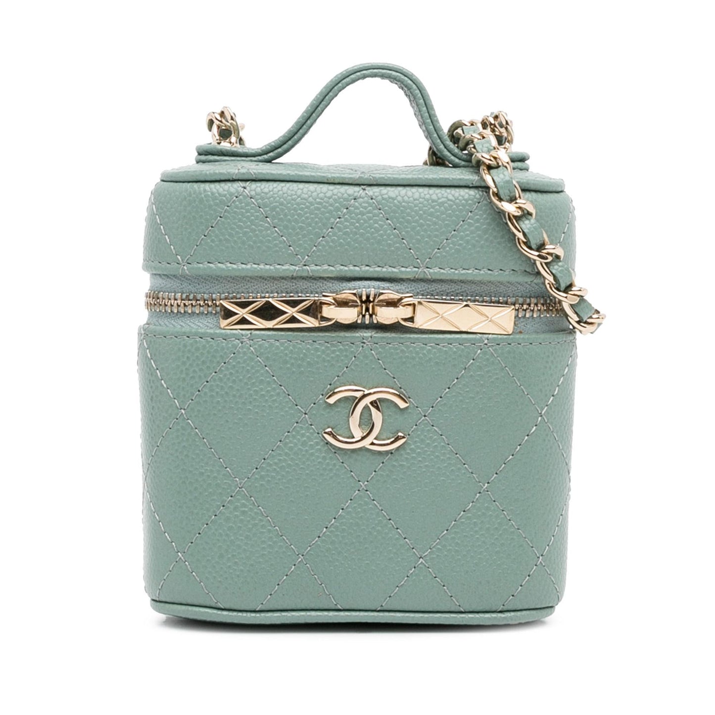 Chanel Mini CC Caviar Vanity Case (SHG-qR02JH) Handbag