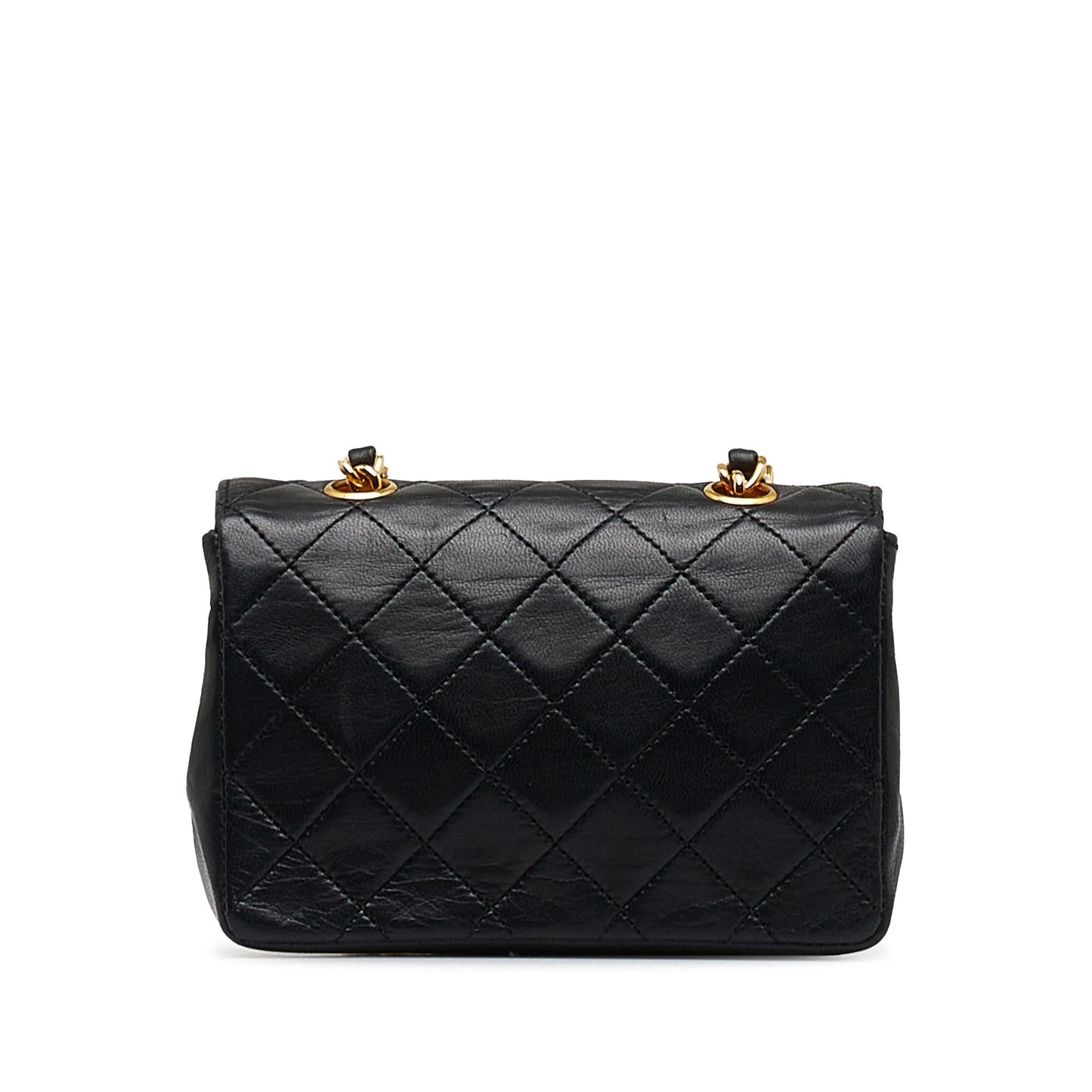 Chanel Mini CC Quilted Lambskin Flap (SHG-vKkjGB) Crossbody