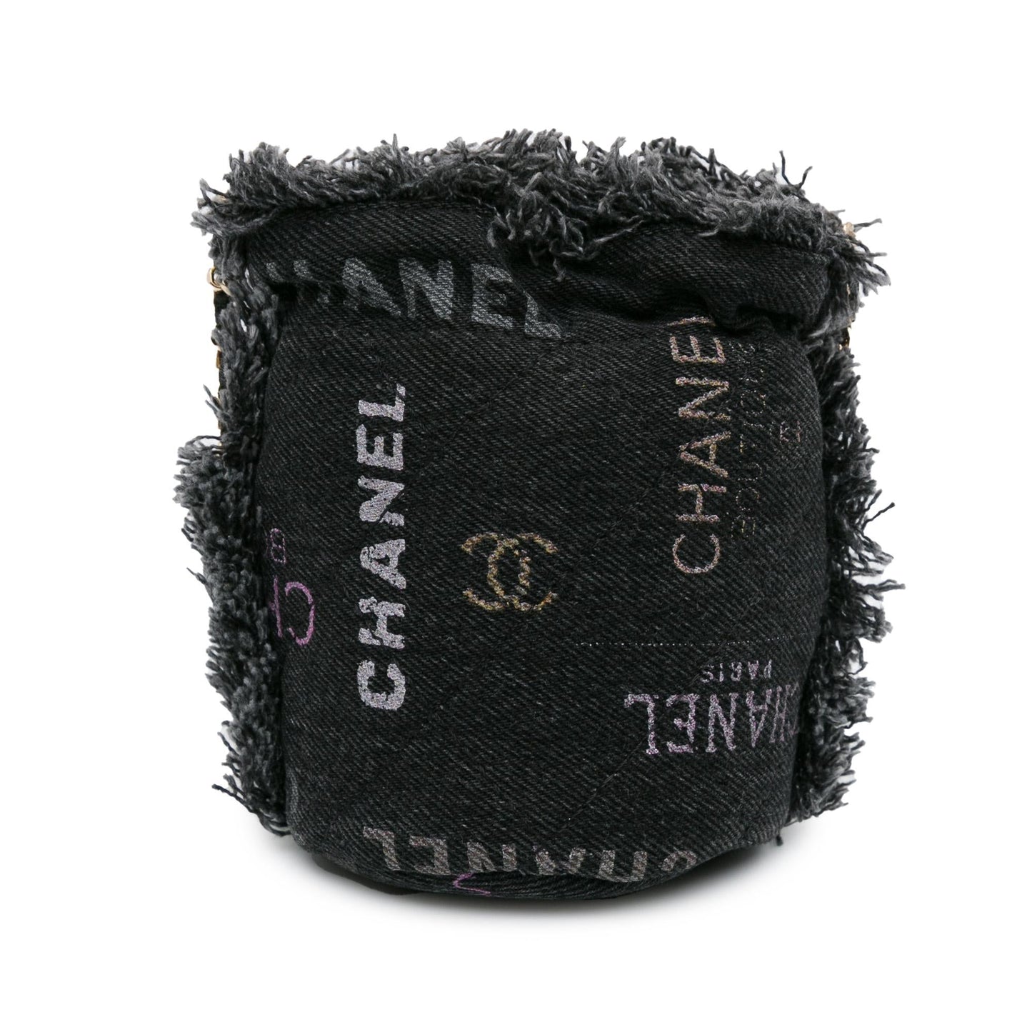 Chanel Mini Denim Mood Bucket with Chain (SHG-lXV8UG)