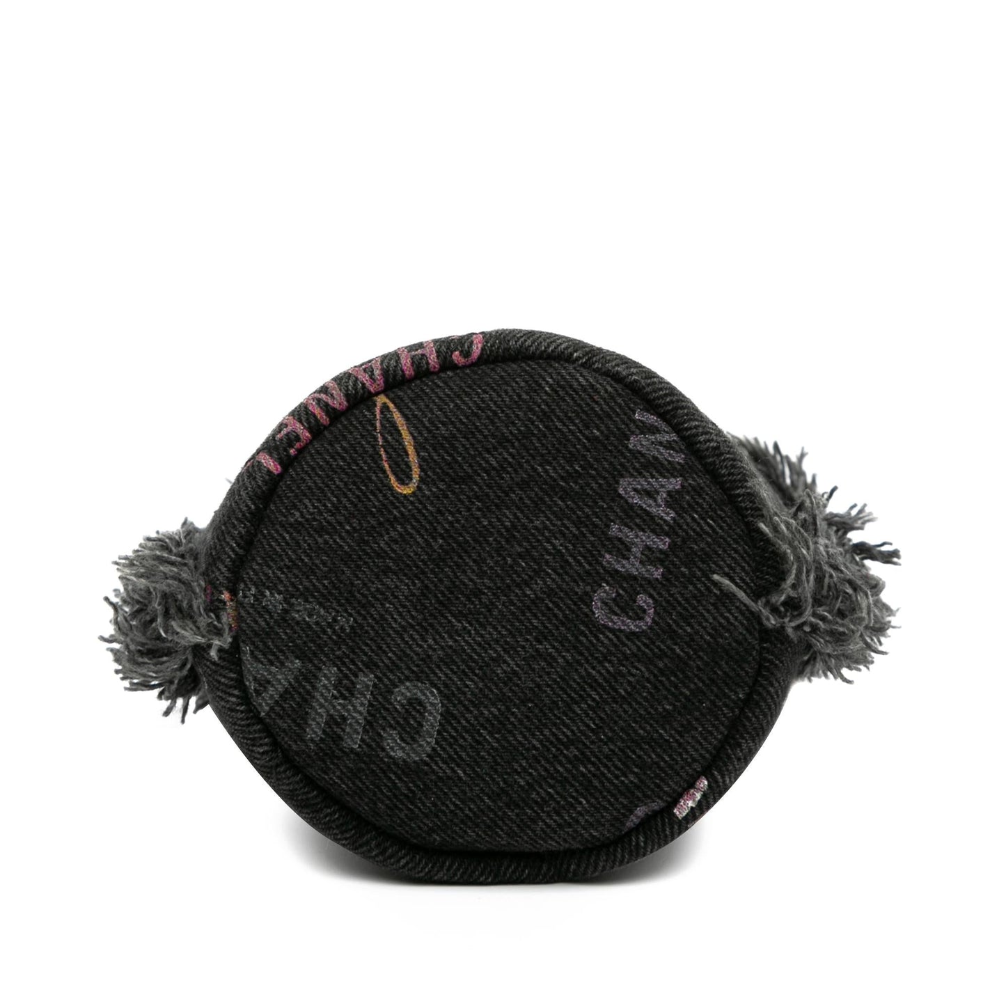 Chanel Mini Denim Mood Bucket with Chain