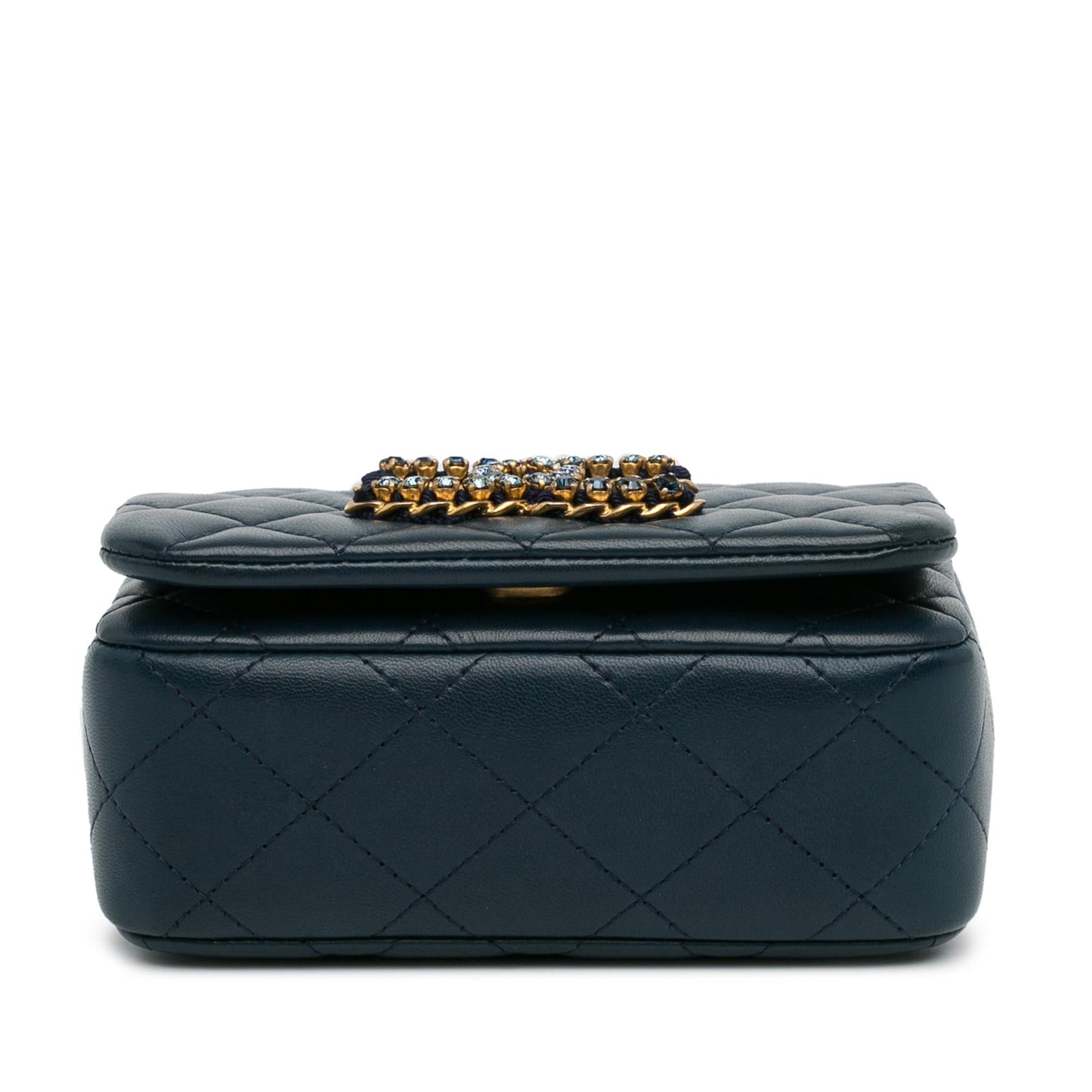 Chanel Mini Lambskin CC Crystal Full flap (SHG-tjFZO9) Crossbody