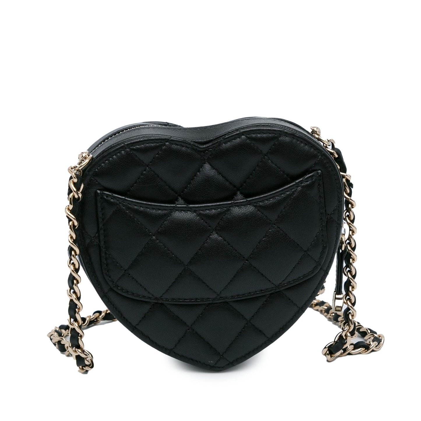 Chanel Mini Lambskin CC in Love Heart Crossbody (SHG-m0vSj8)
