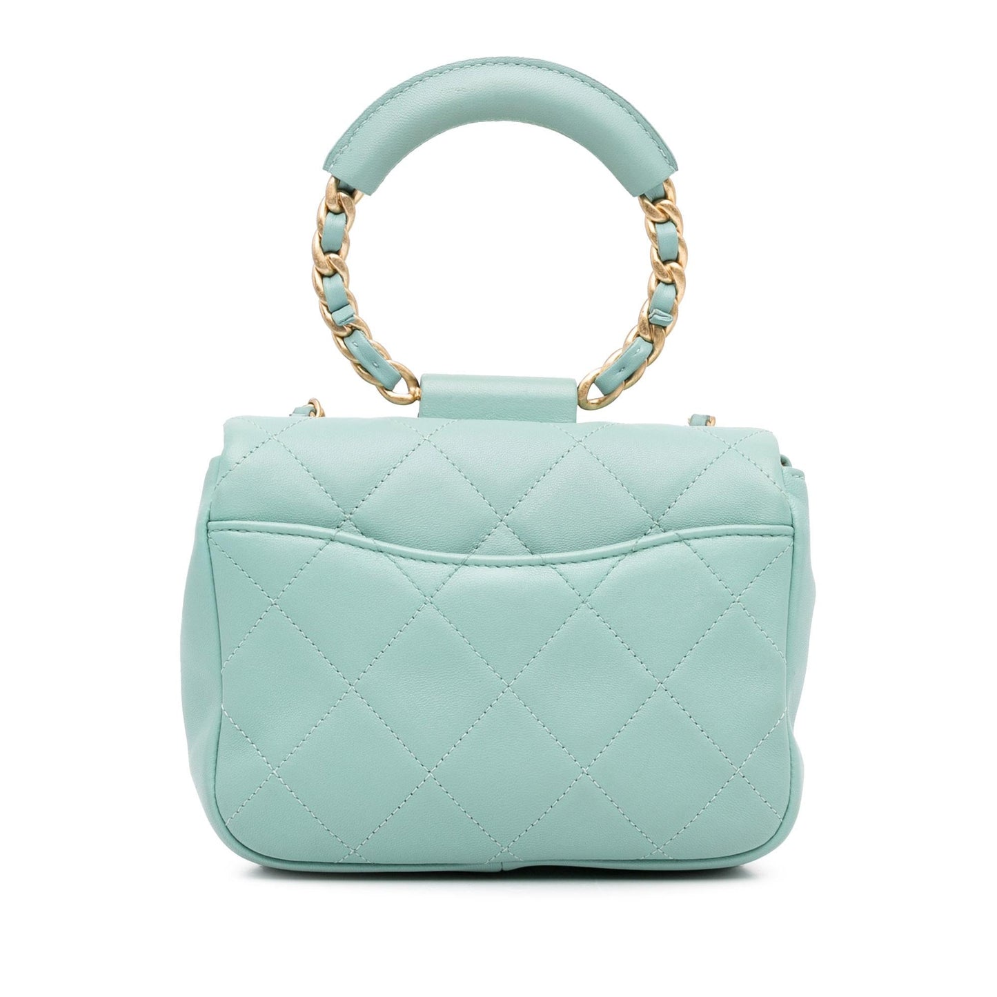 Chanel Mini Lambskin In The Loop Flap (SHG-Fe4t9D) Shoulder Bag