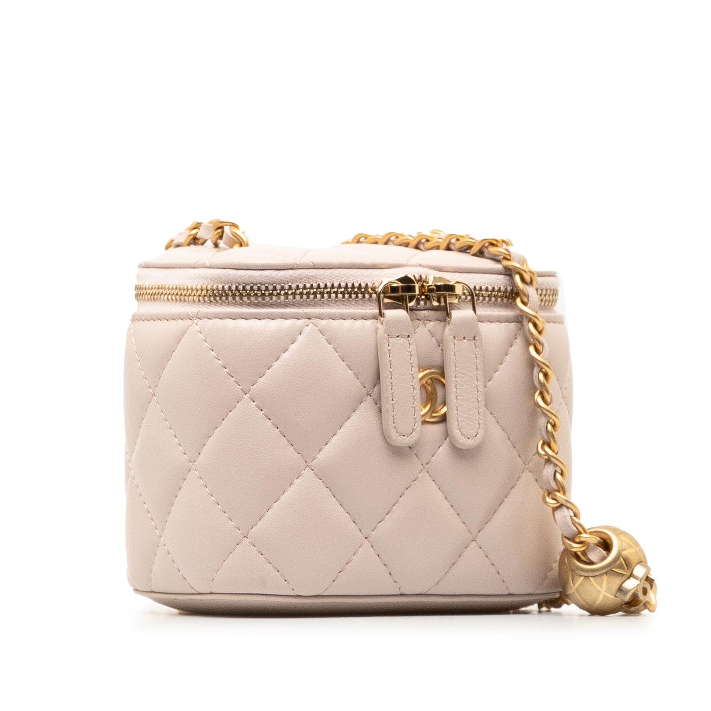 Chanel Mini Lambskin Pearl Crush Vanity (SHG-NxWTyw) Handbag