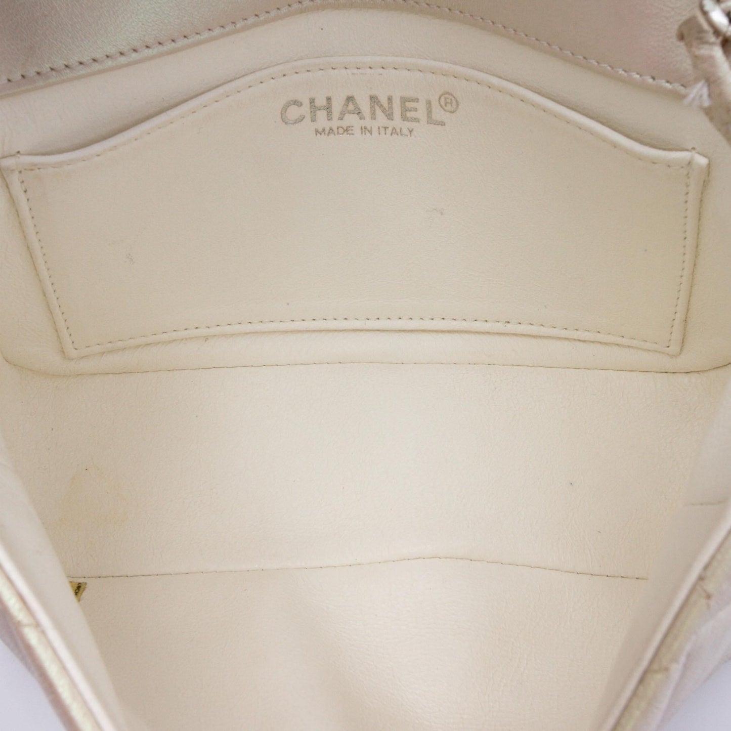 Chanel Mini Rectangular Classic Iridescent Lambskin Single Flap