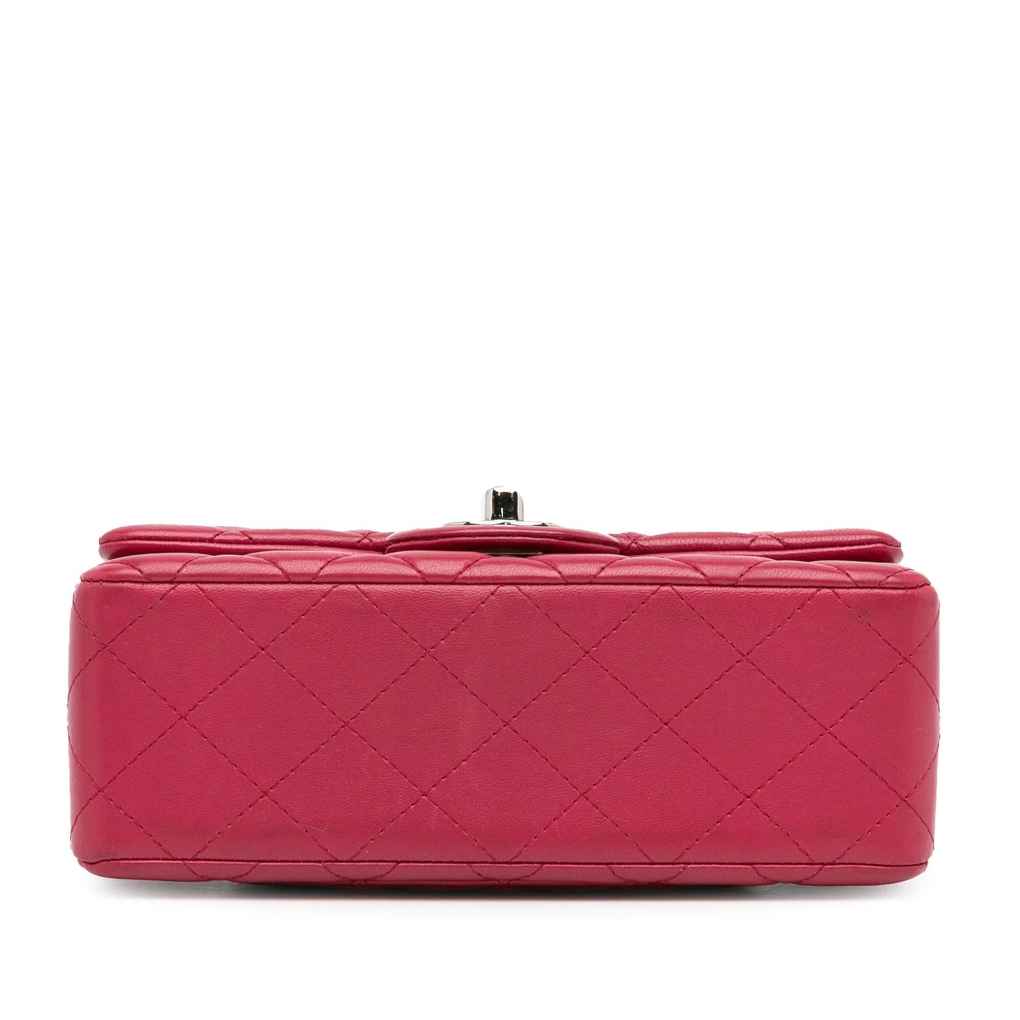 Chanel Mini Rectangular Classic Lambskin Single Flap (SHG-f674v3) Crossbody