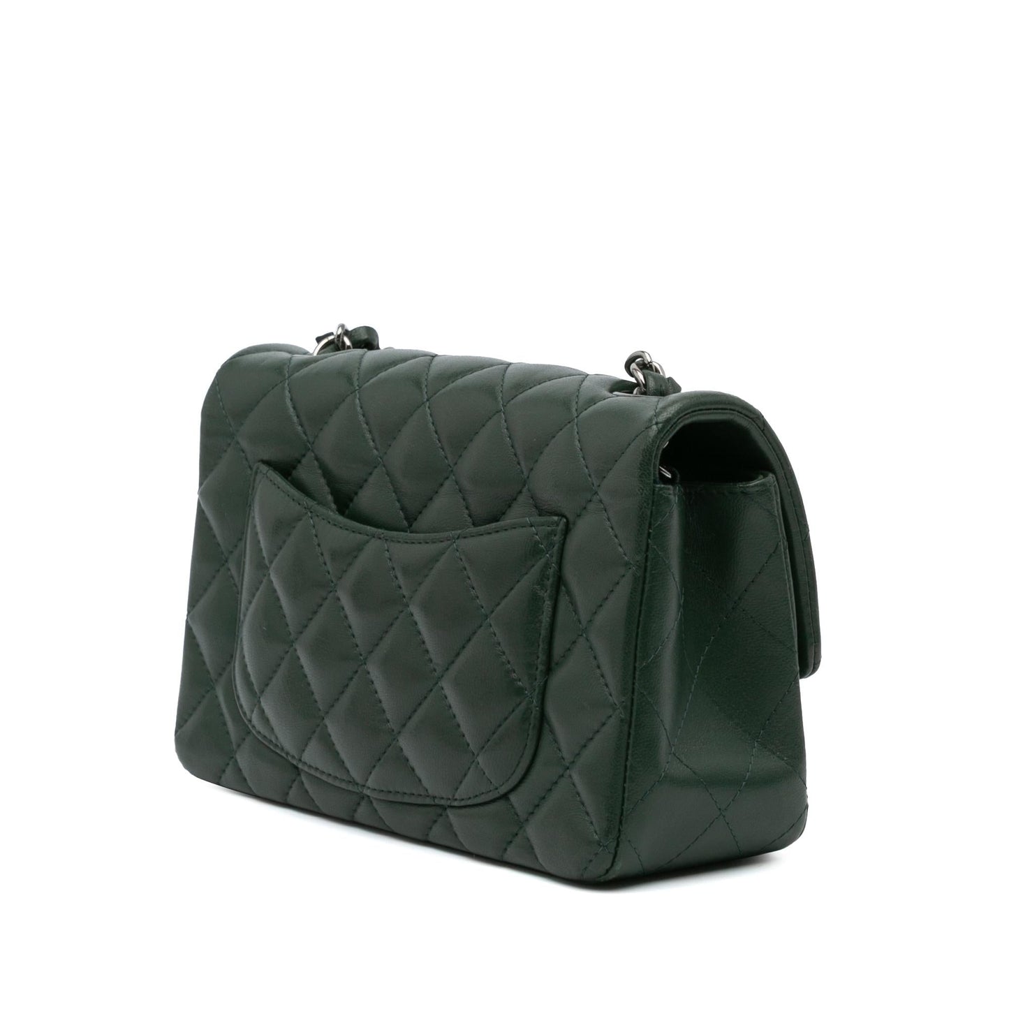 Chanel Mini Rectangular Classic Lambskin Single Flap