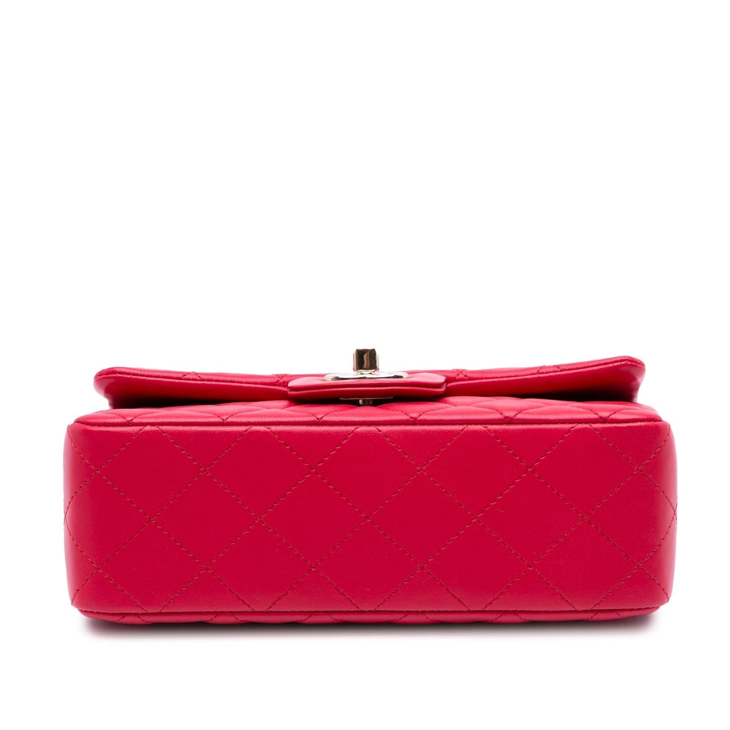 Chanel Mini Rectangular Classic Lambskin Single Flap