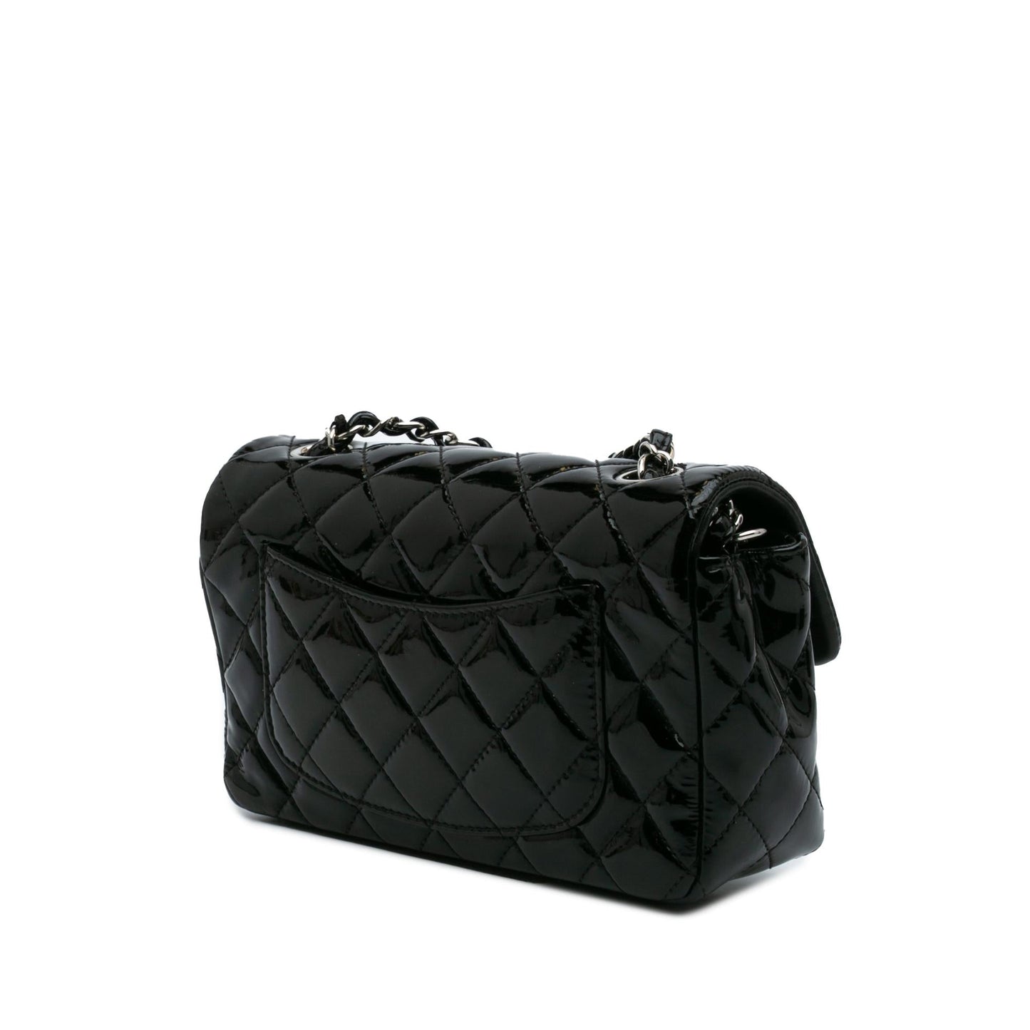 Chanel Mini Rectangular Classic Patent Single Flap