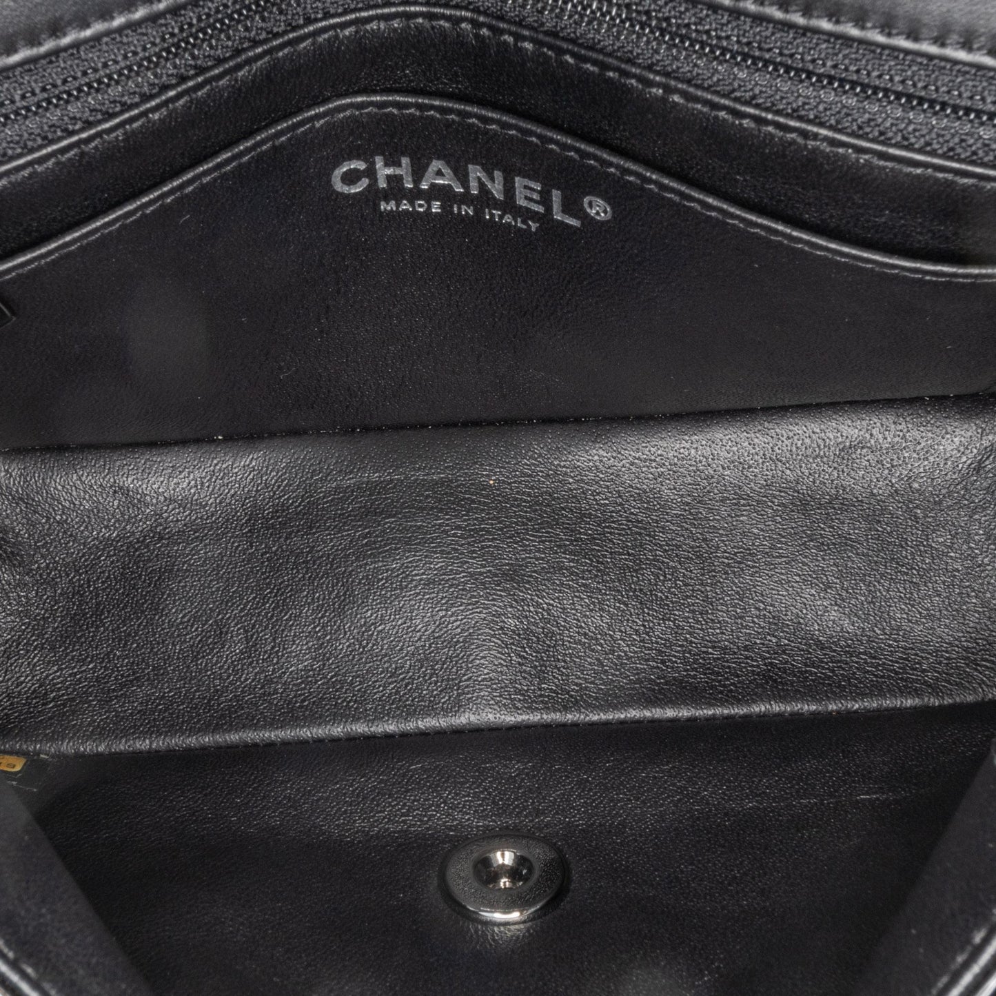 Chanel Mini Rectangular Classic Patent Single Flap