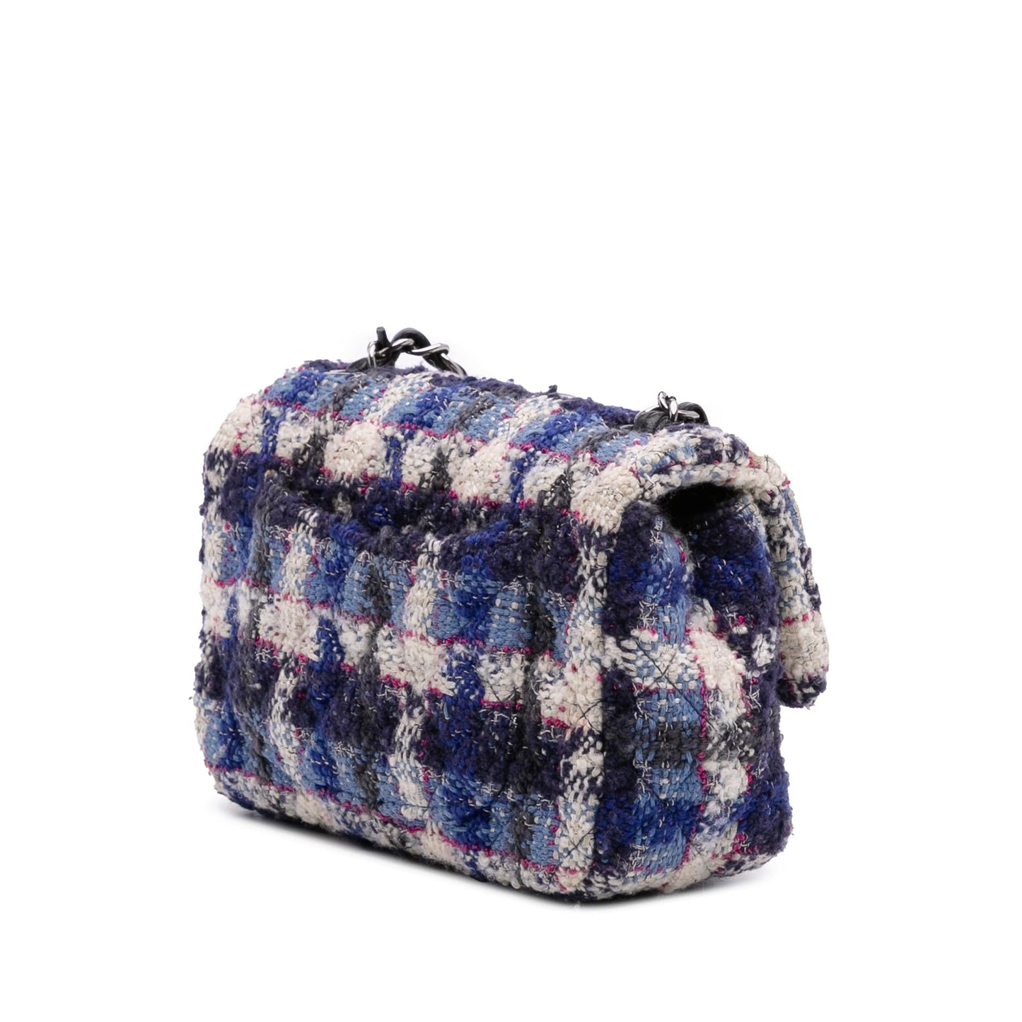 Chanel Mini Rectangular Classic Tweed Single Flap