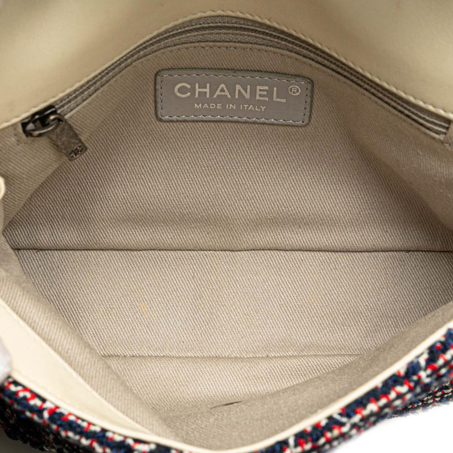Chanel Mini Rectangular Tweed Single Flap Shoulder Bag