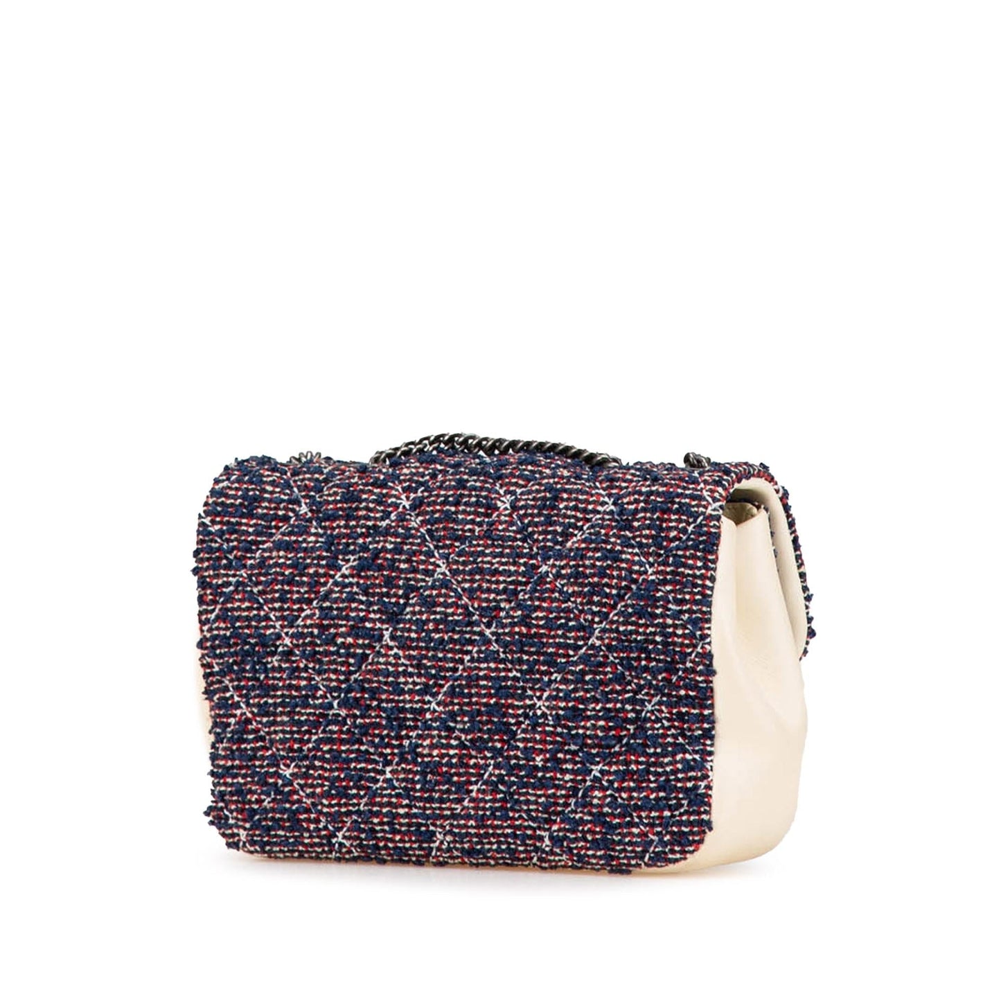 Chanel Mini Rectangular Tweed Single Flap Shoulder Bag