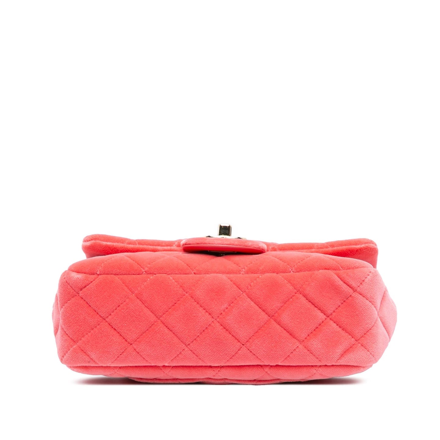 Chanel Mini Rectangular Velvet Pearl Crush Flap Crossbody