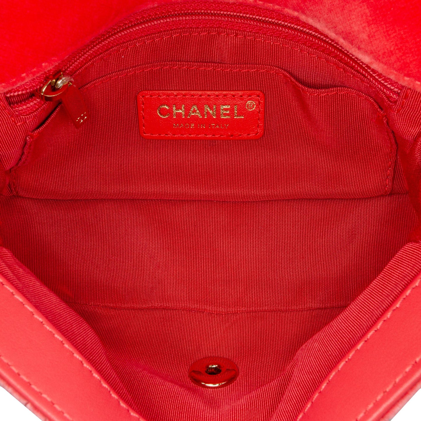 Chanel Mini Rectangular Velvet Pearl Crush Flap Crossbody