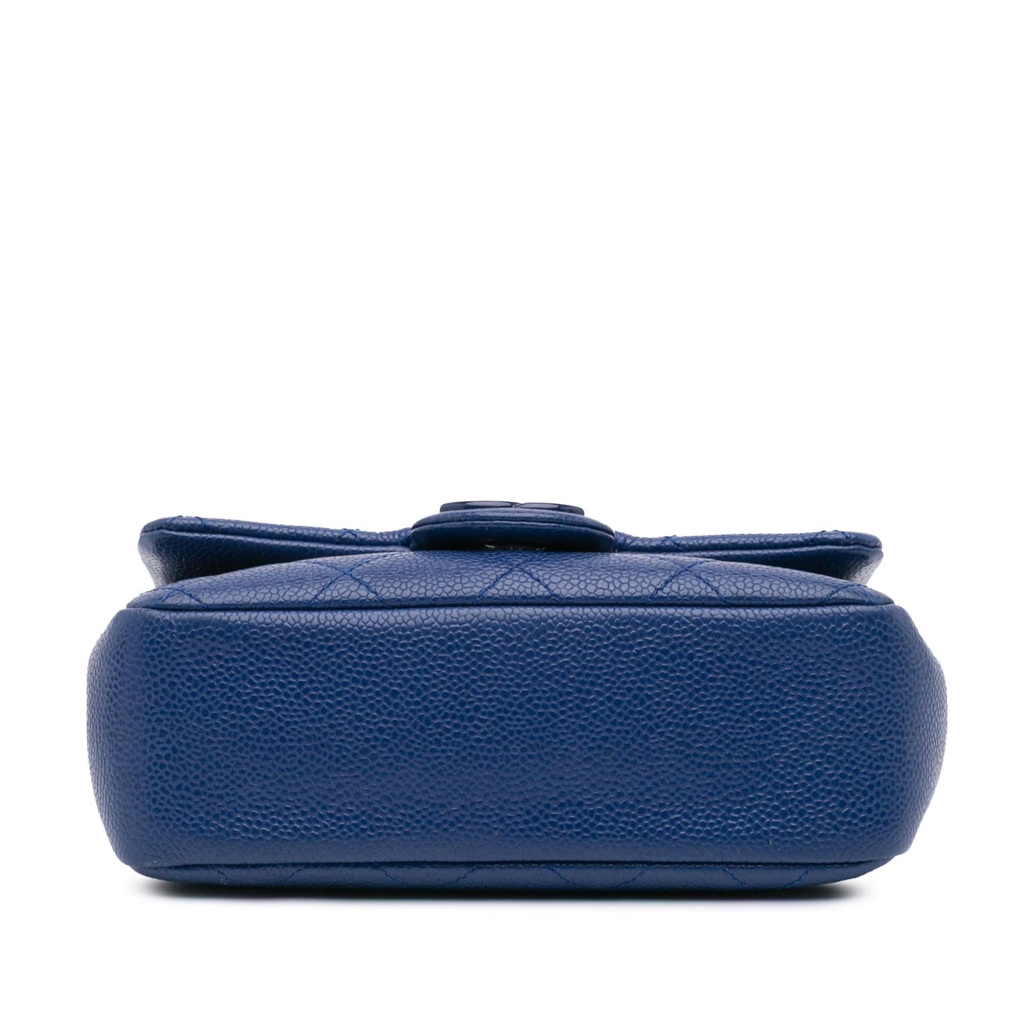 Chanel Mini Square Caviar Incognito Flap Crossbody