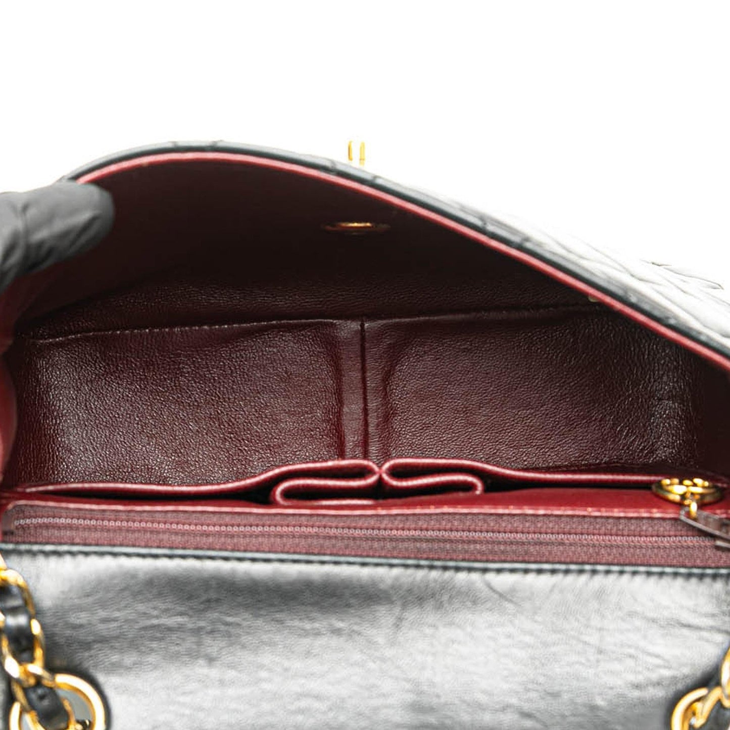 Chanel Mini Square Classic Lambskin Flap Crossbody