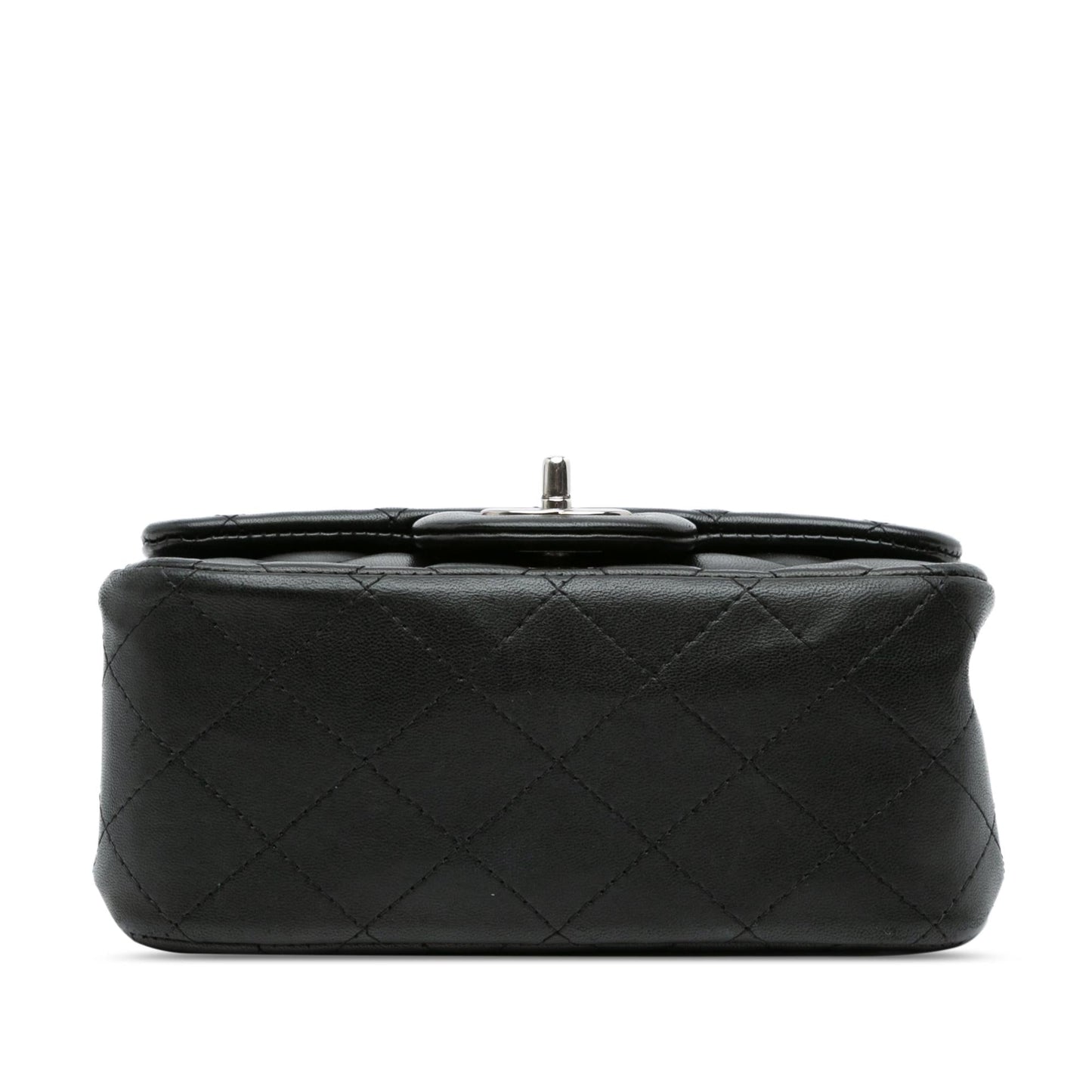 Chanel Mini Square Classic Lambskin Single Flap (SHG-dYzu0j) Crossbody