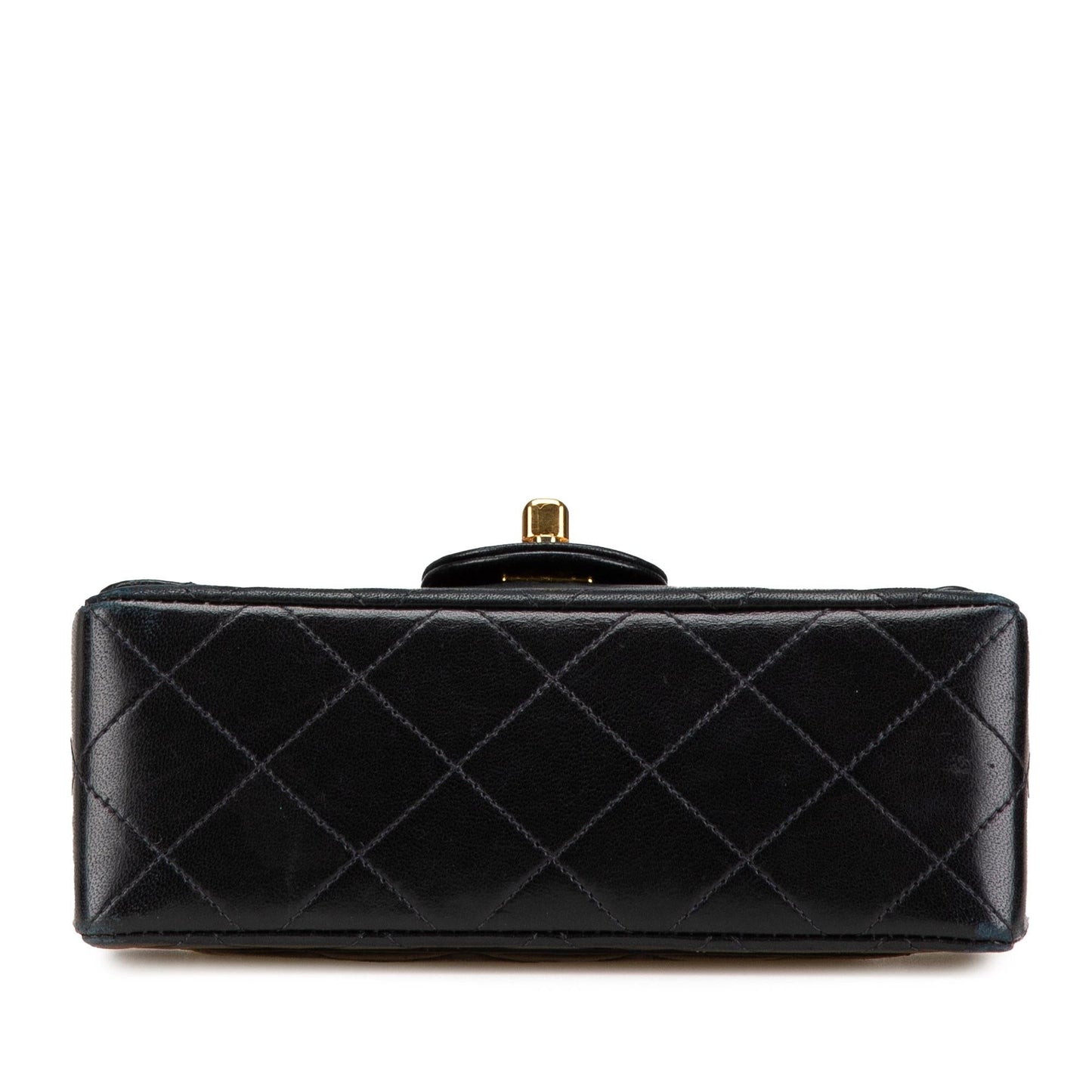 Chanel Mini Square Classic Lambskin Single Flap Crossbody