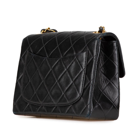 Chanel Mini Square Classic Lambskin Single Flap Crossbody