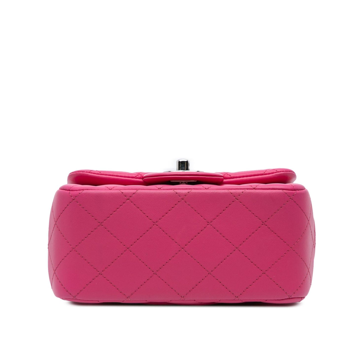 Chanel Mini Square Classic Lambskin Single Flap Crossbody