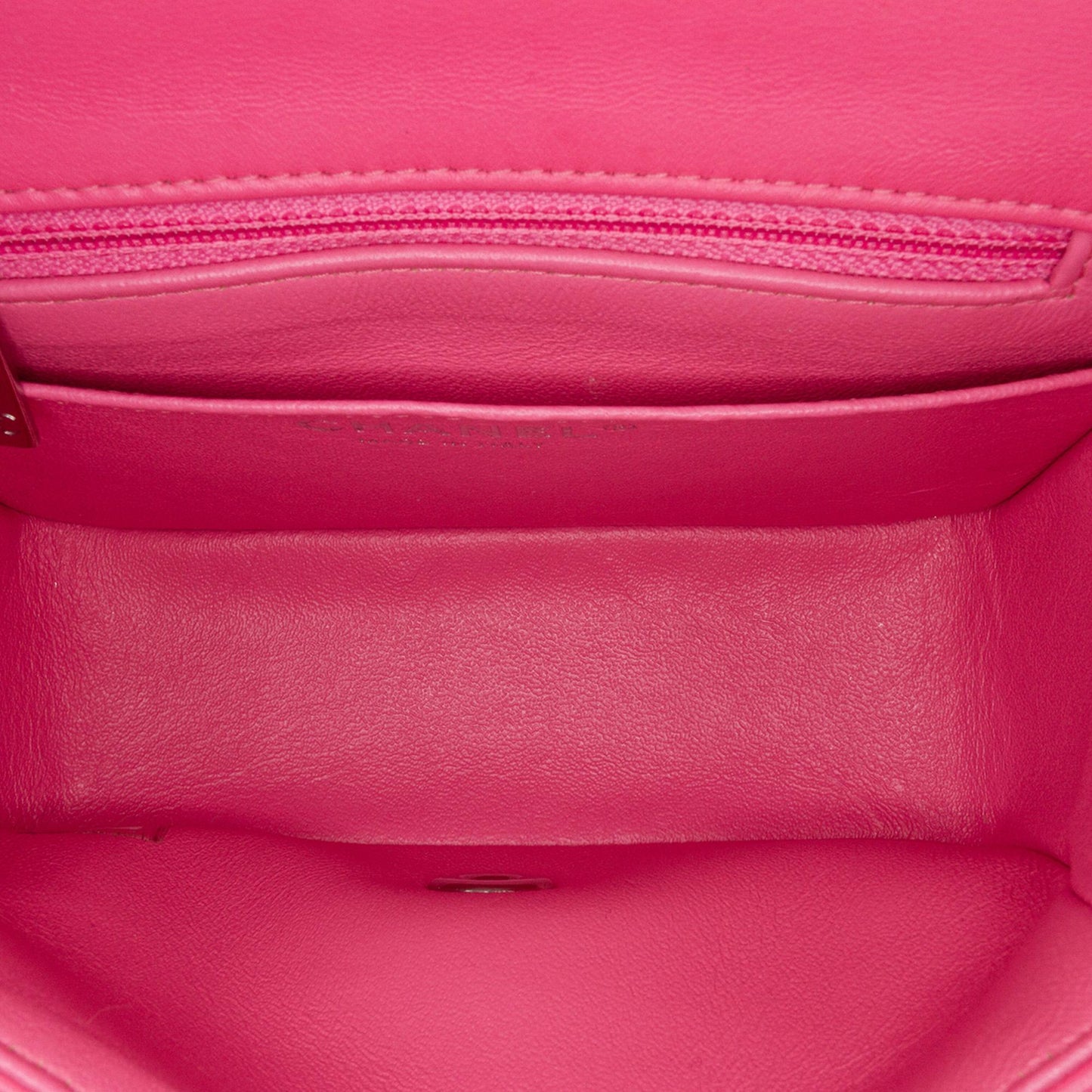 Chanel Mini Square Classic Lambskin Single Flap Crossbody