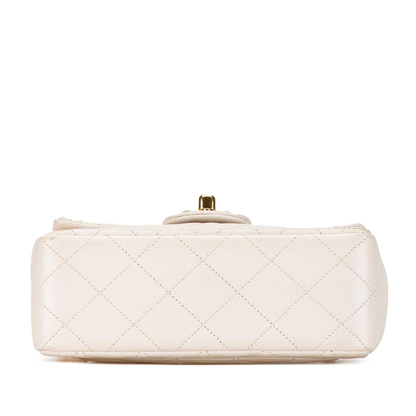 Chanel Mini Square Classic Lambskin Single Flap Crossbody