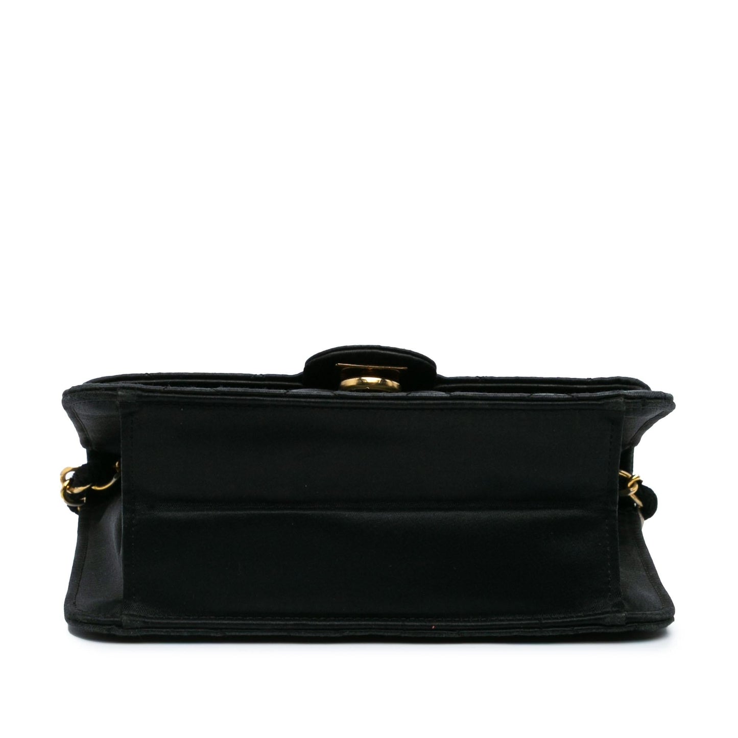 Chanel Mini Square Classic Satin Single Flap Crossbody
