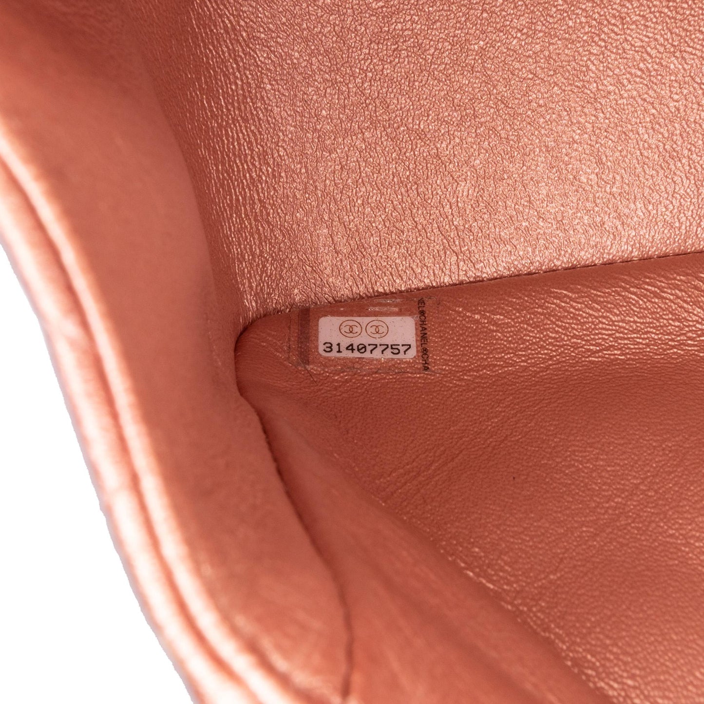Chanel Mini Square Iridescent Calfskin Flap