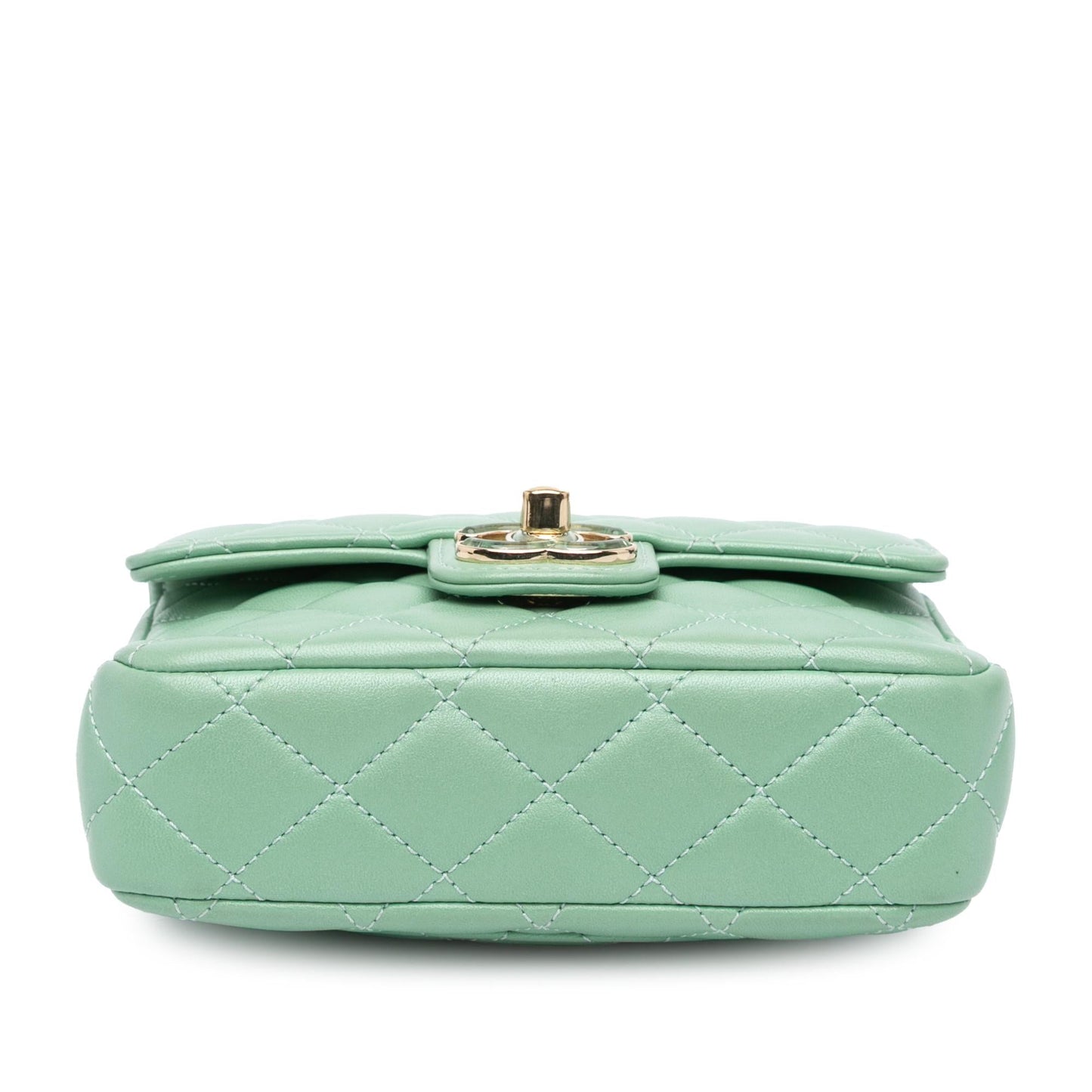 Chanel Mini Square Lambskin Candy Hearts Flap (SHG-1Ku7iU)