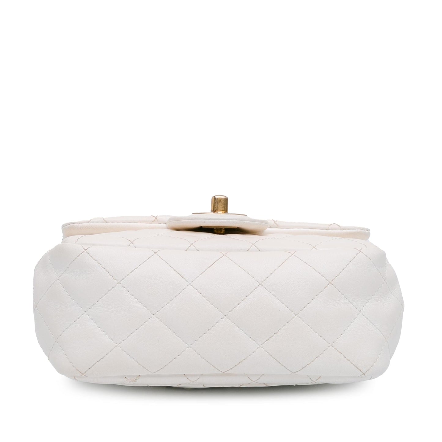 Chanel Mini Square Lambskin Romance Single Flap (SHG-JBHfCM)