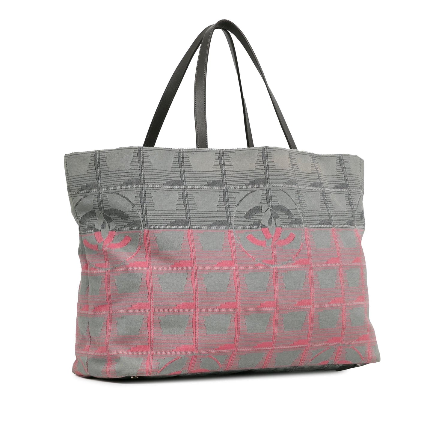 Chanel New Travel Line Bicolor Nylon Tote