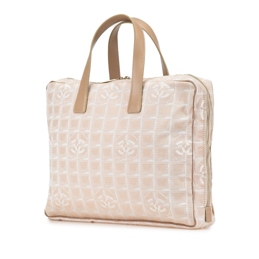 Chanel New Travel Line Nylon Briefcase Tote