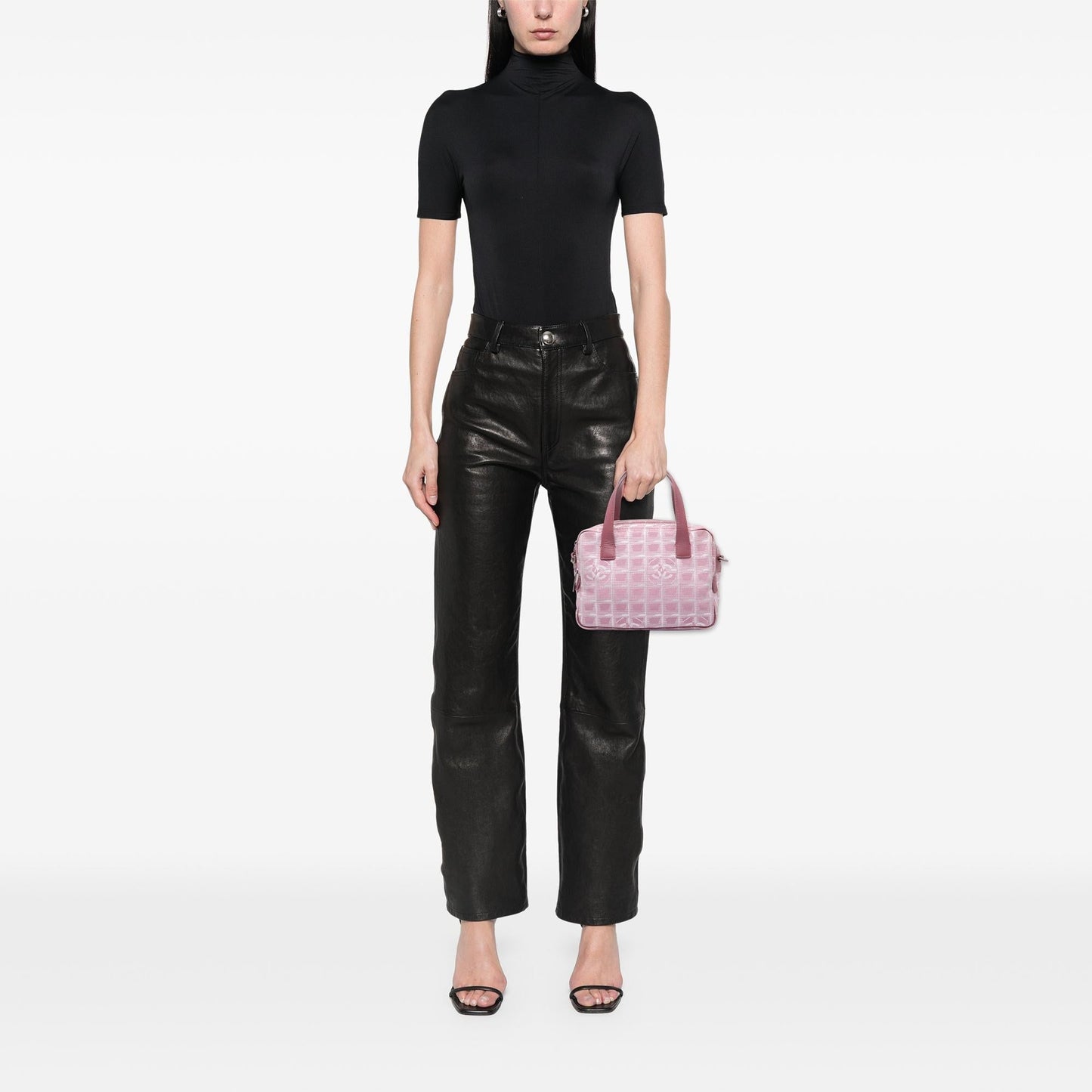 Chanel New Travel Line Nylon Satchel