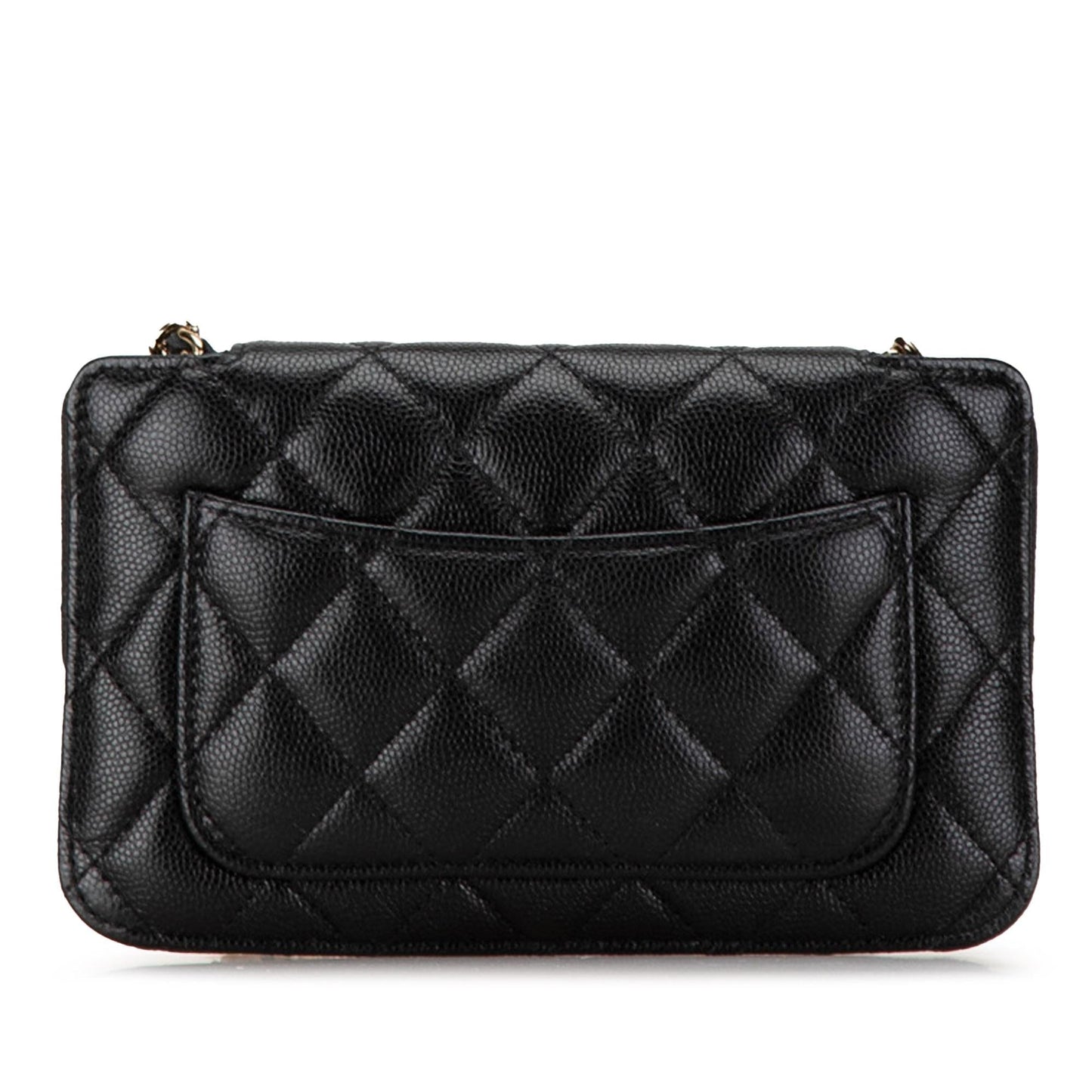Chanel Nylon Graffiti Foldable Shopping Tote in Caviar Flap (SHG-HcnFTW)