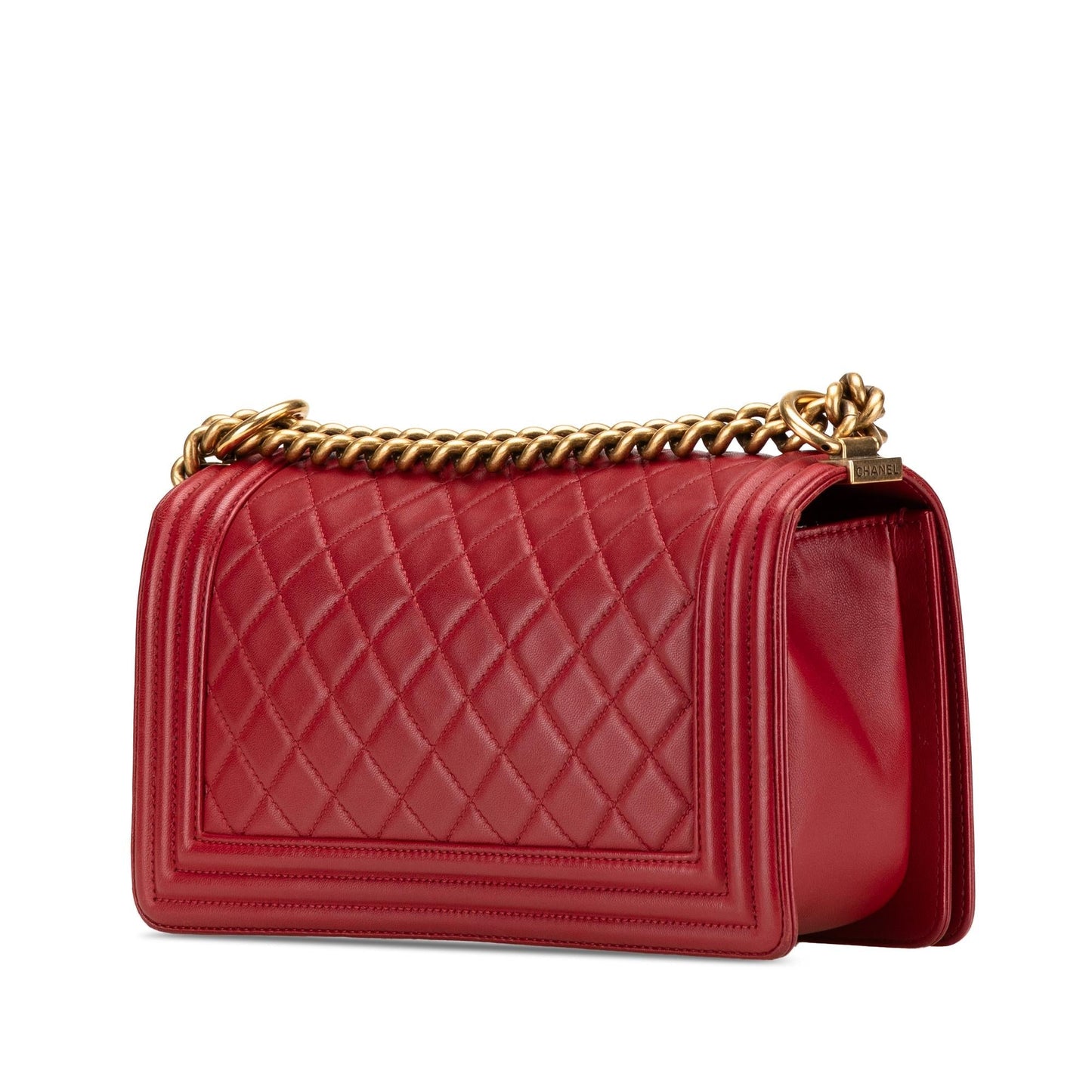 Chanel Old Medium Lambskin Boy Flap
